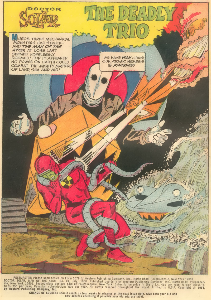 Doctor Solar, Man of the Atom (1962) issue 24 - Page 3