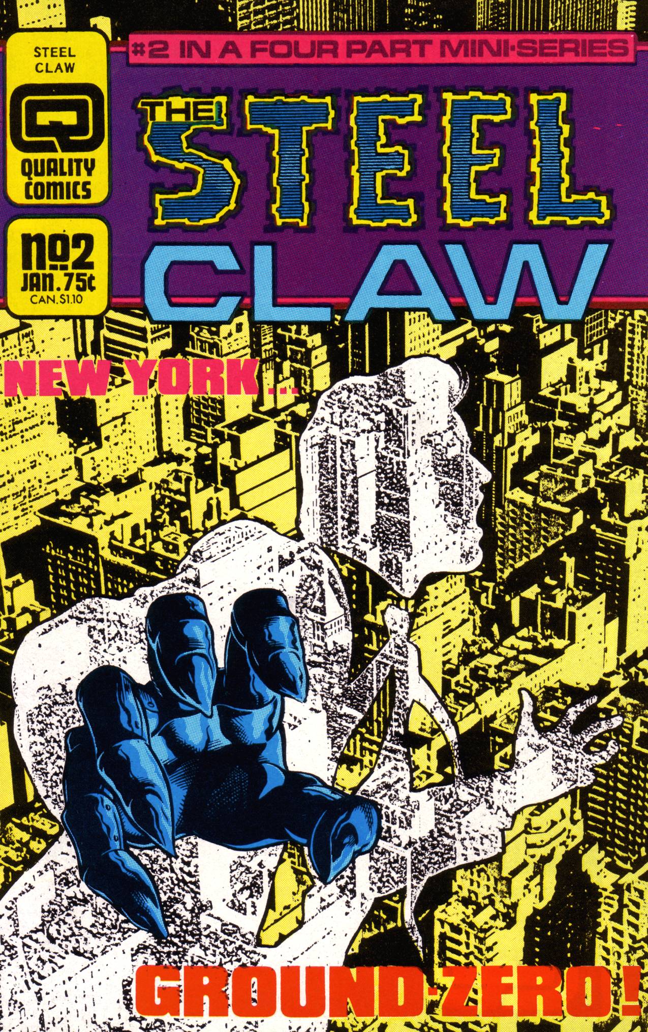 Read online The Steel Claw comic -  Issue #2 - 1