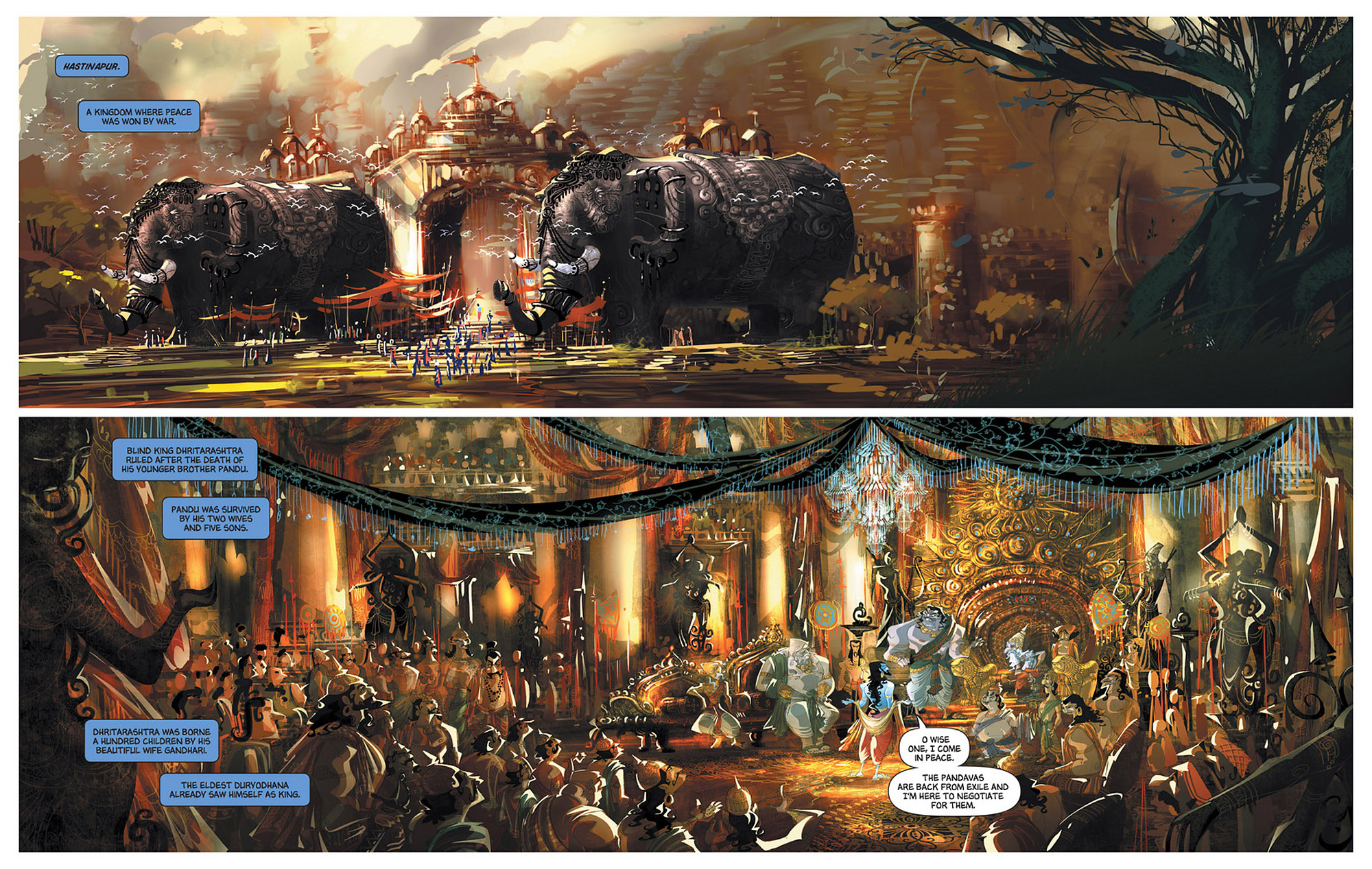 Read online Krishna: A Journey Within comic -  Issue # TPB (Part 2) - 1