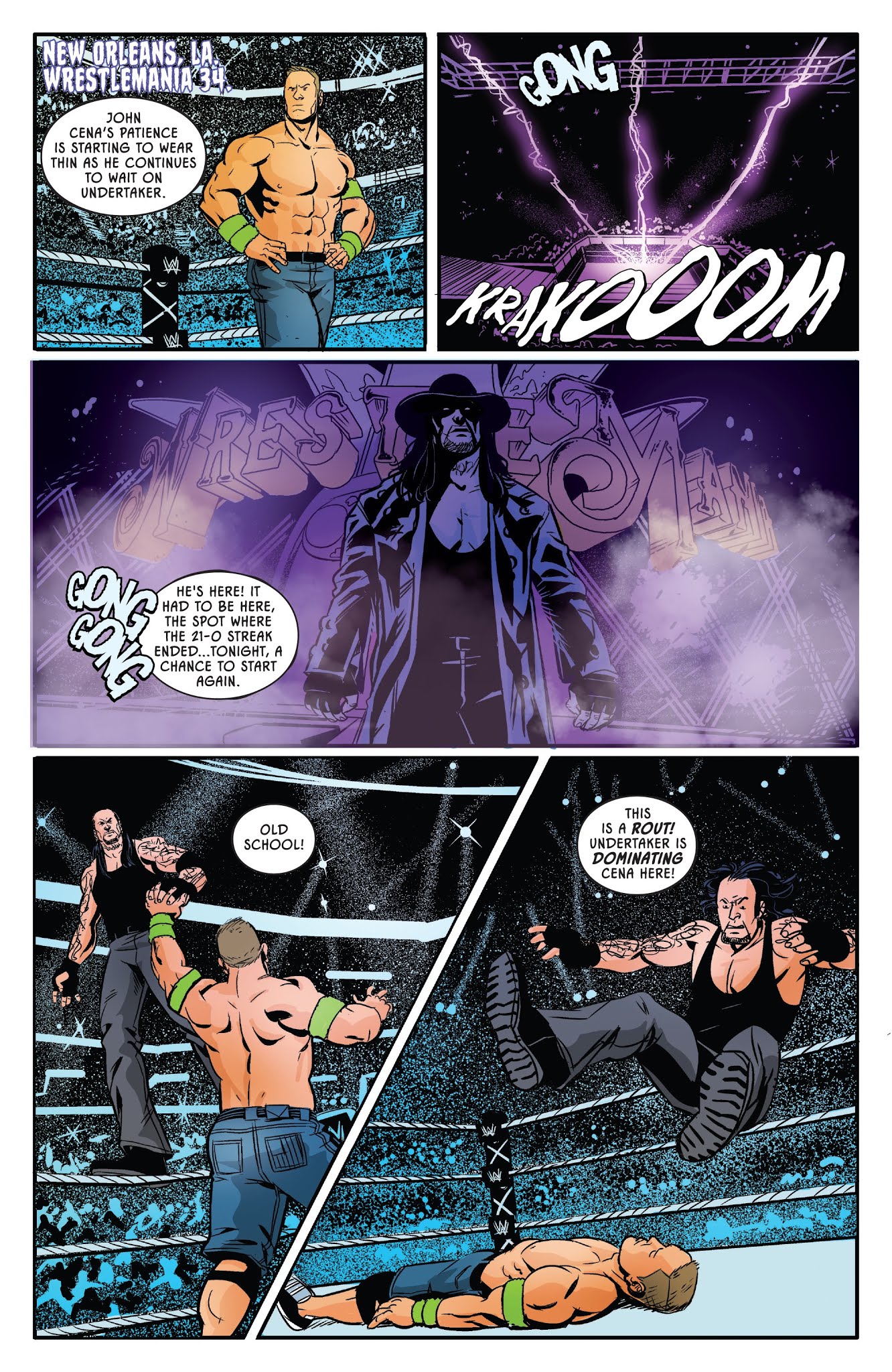 Read online WWE: Undertaker comic -  Issue # TPB - 104