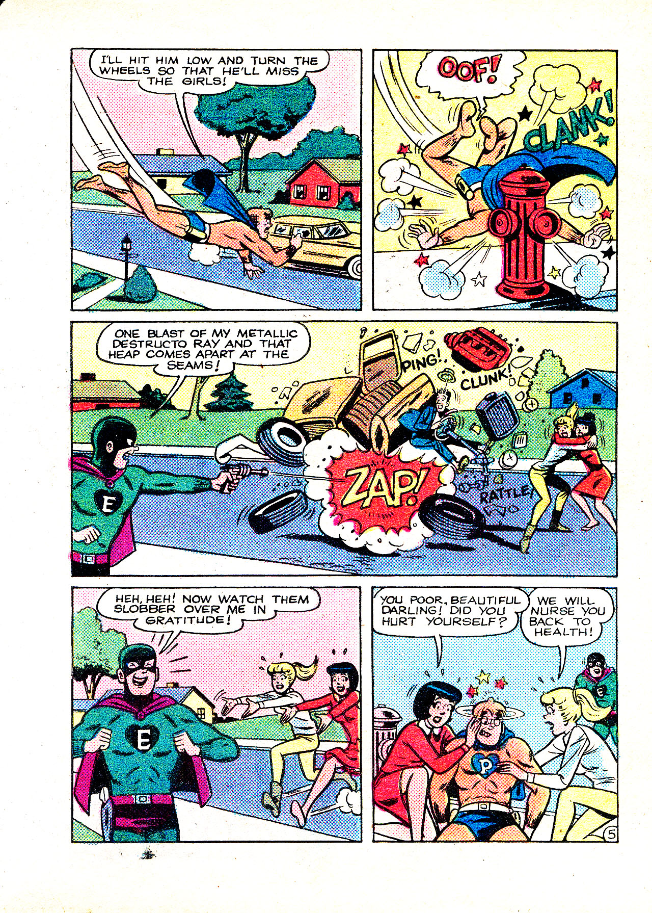 Read online Captain Hero Comics Digest Magazine comic -  Issue # TPB - 80