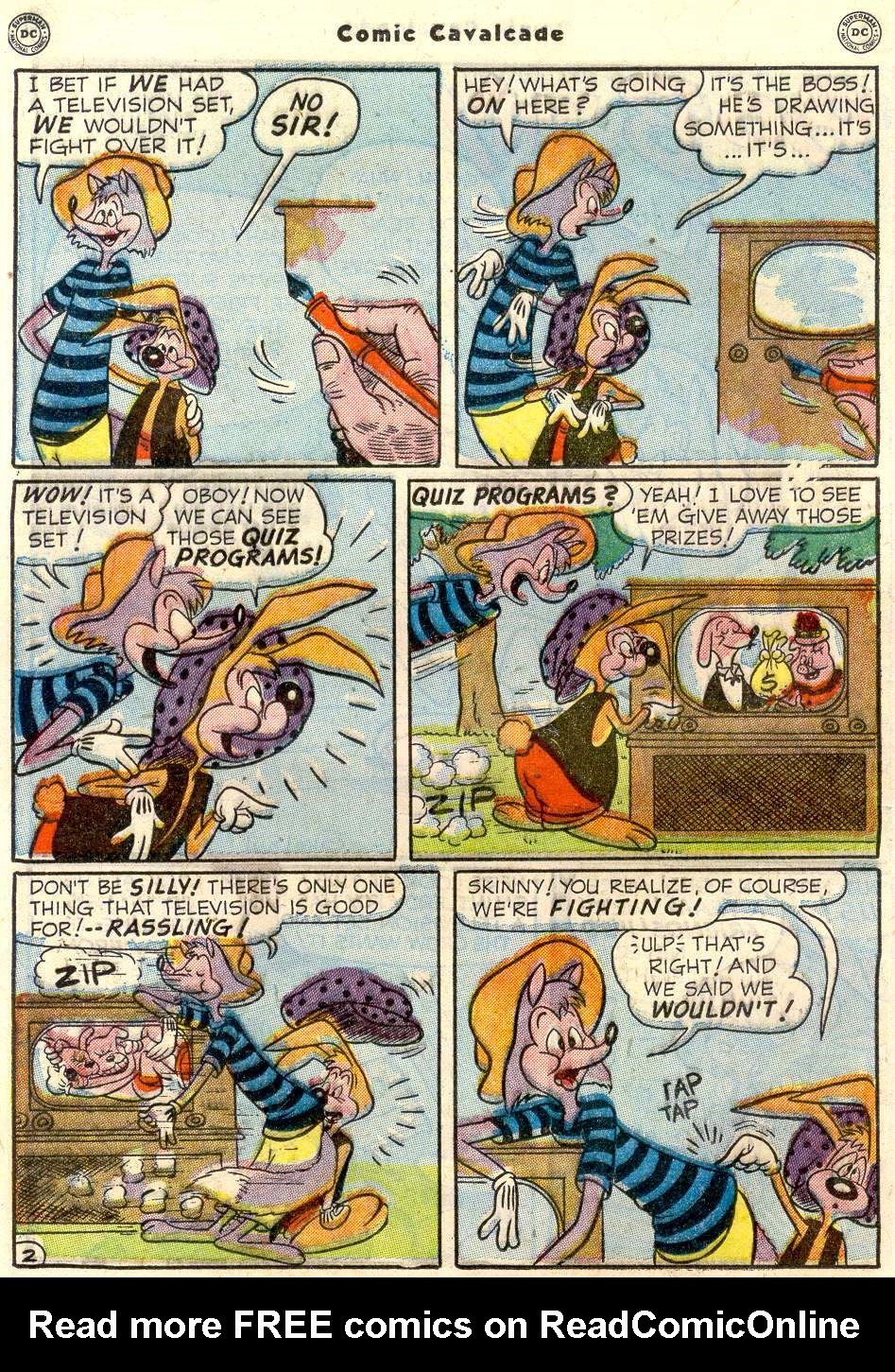 Read online Comic Cavalcade comic -  Issue #43 - 30