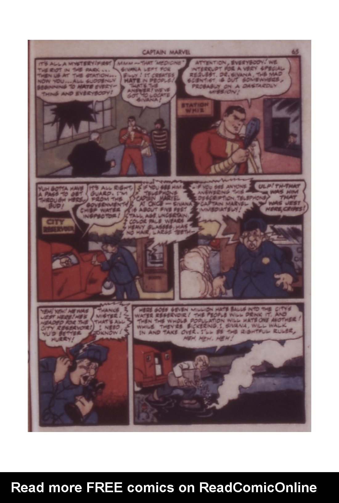 Read online Captain Marvel Adventures comic -  Issue #17 - 65