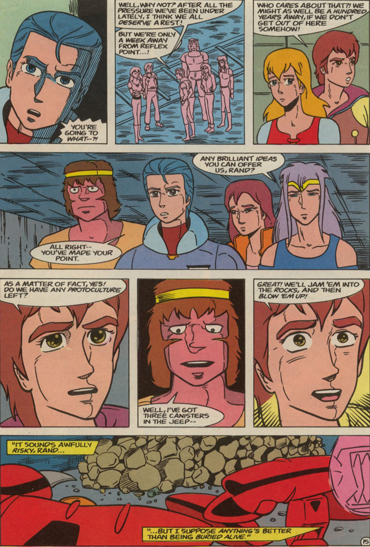 Read online Robotech The New Generation comic -  Issue #15 - 19