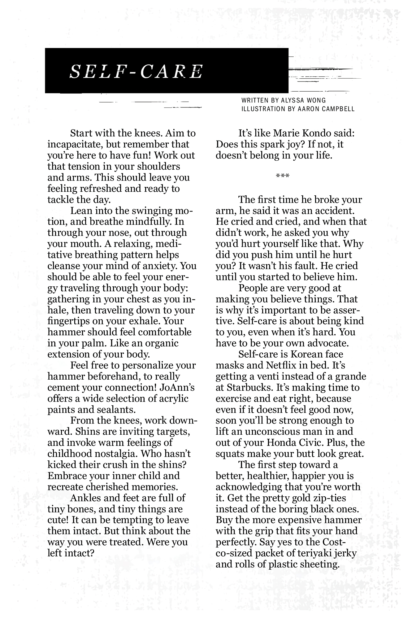 Read online Razorblades: The Horror Magazine comic -  Issue # _Year One Omnibus (Part 4) - 4