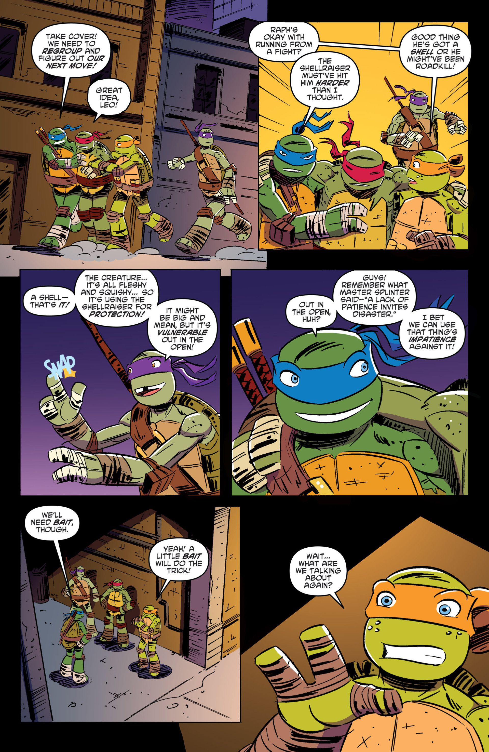 Read online Teenage Mutant Ninja Turtles New Animated Adventures comic -  Issue #6 - 15