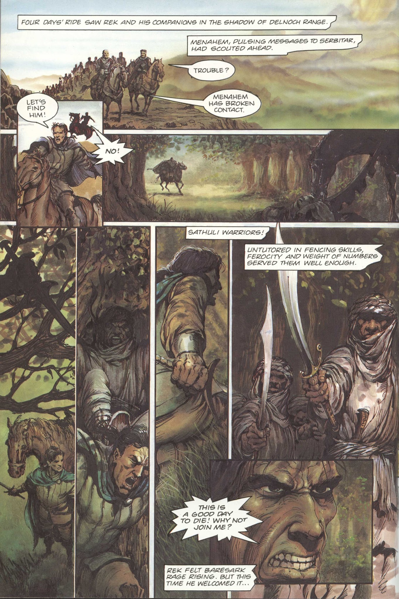 Read online David Gemmell's Legend: A Graphic Novel comic -  Issue # TPB - 51