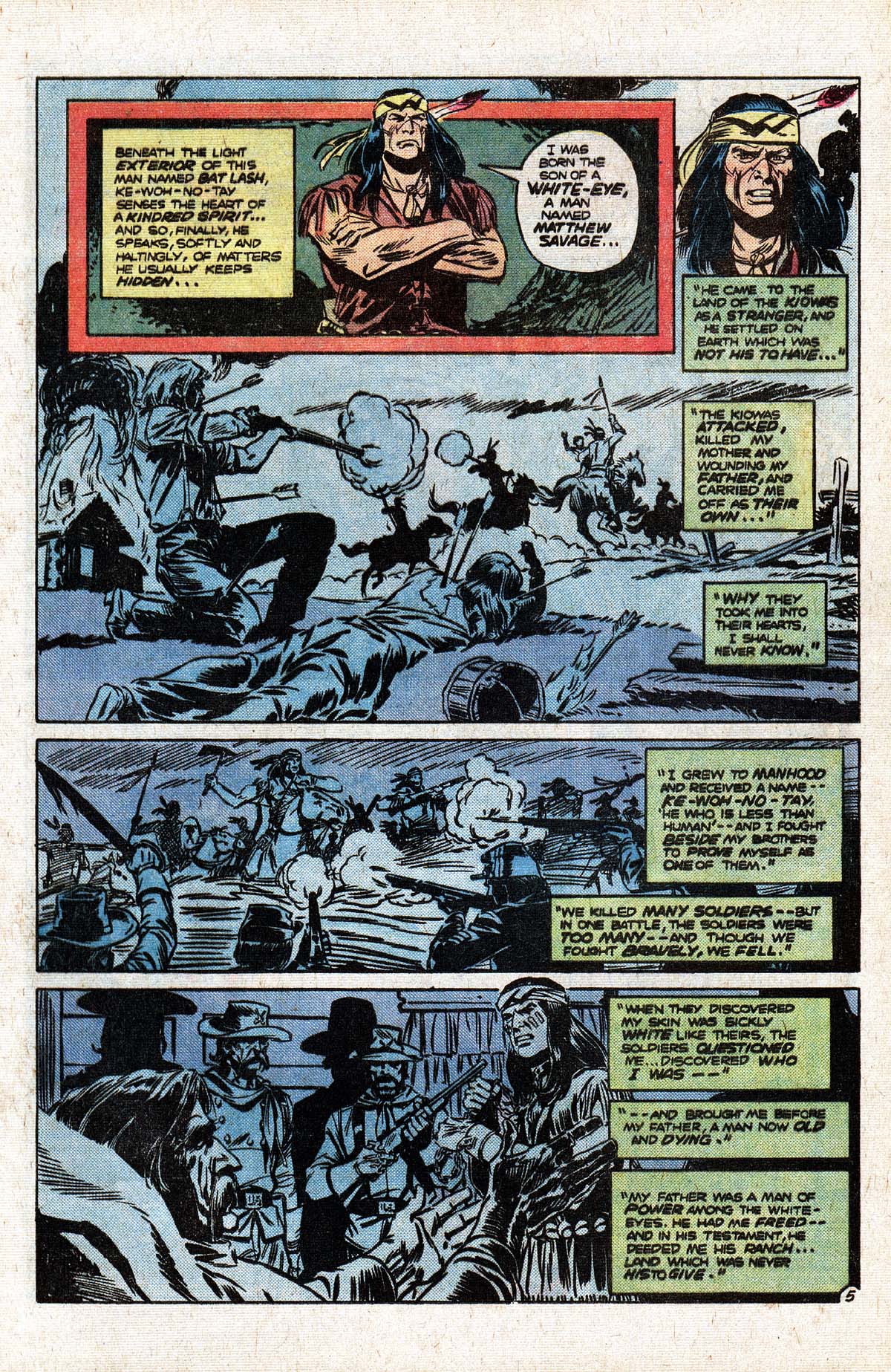 Read online Weird Western Tales (1972) comic -  Issue #45 - 9