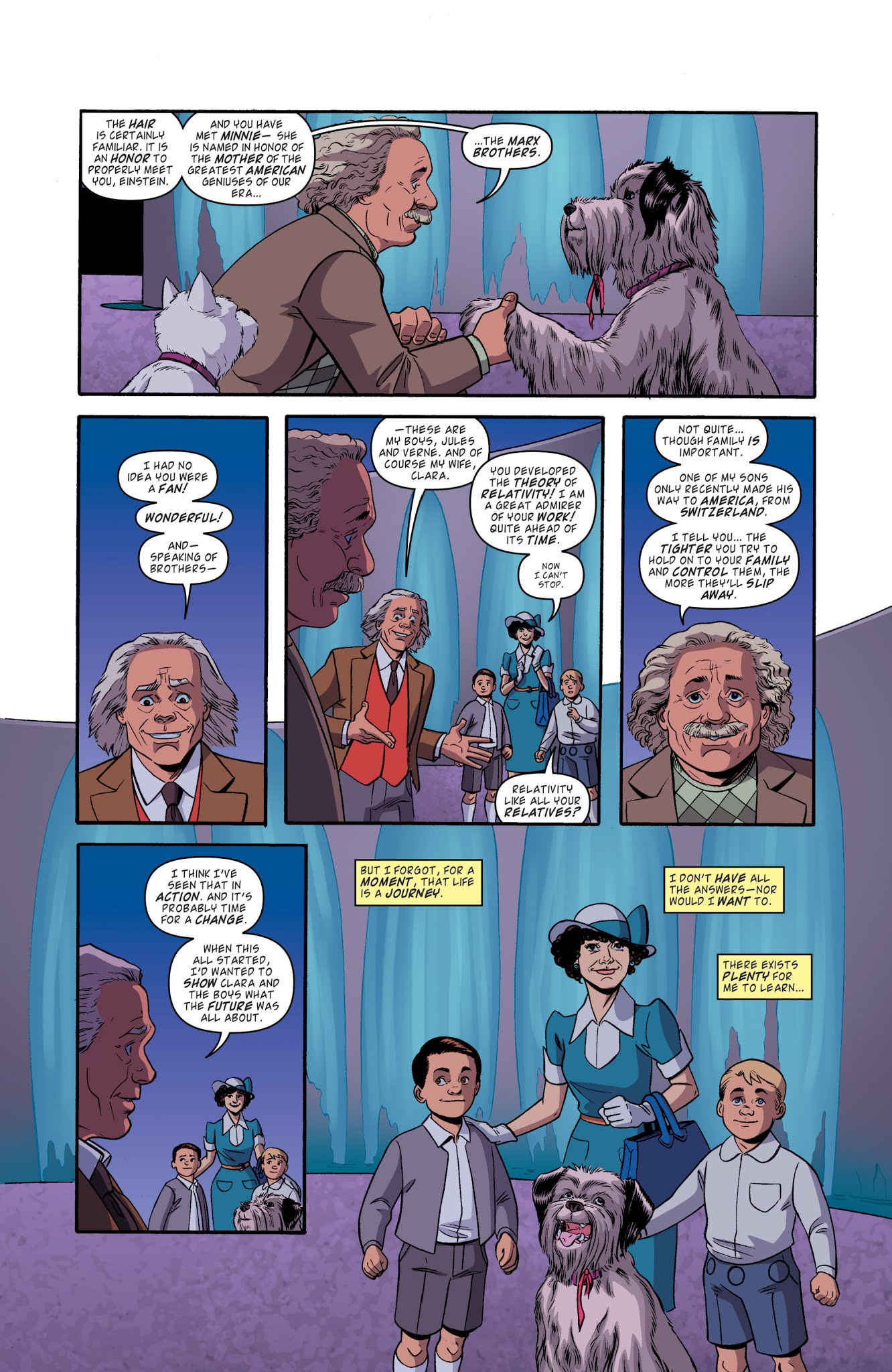 Read online Back to the Future: Tales from the Time Train comic -  Issue #6 - 23