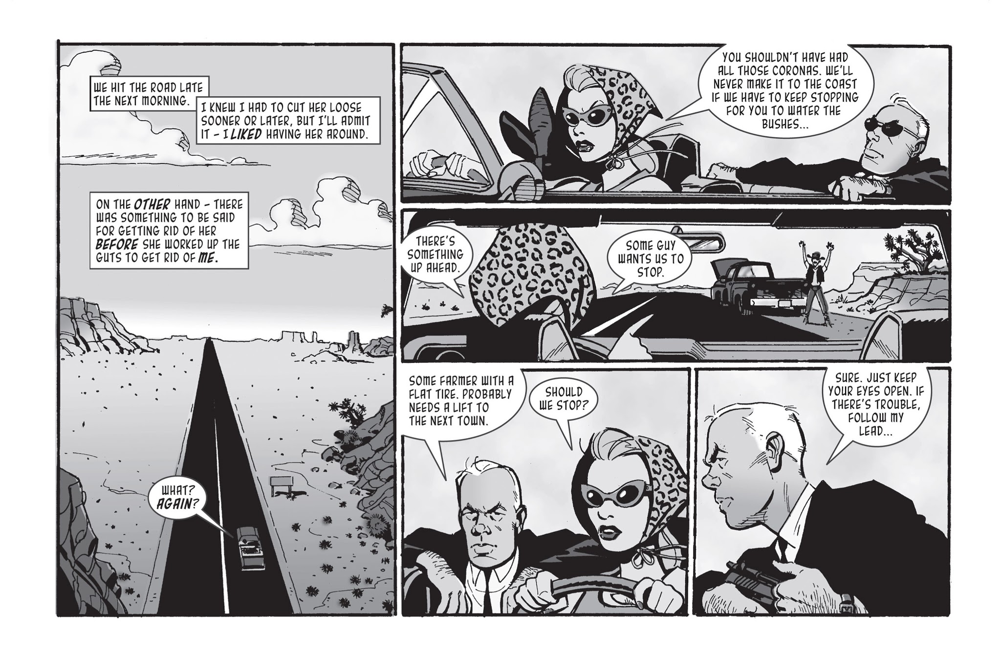 Read online Gravedigger comic -  Issue #3 - 19
