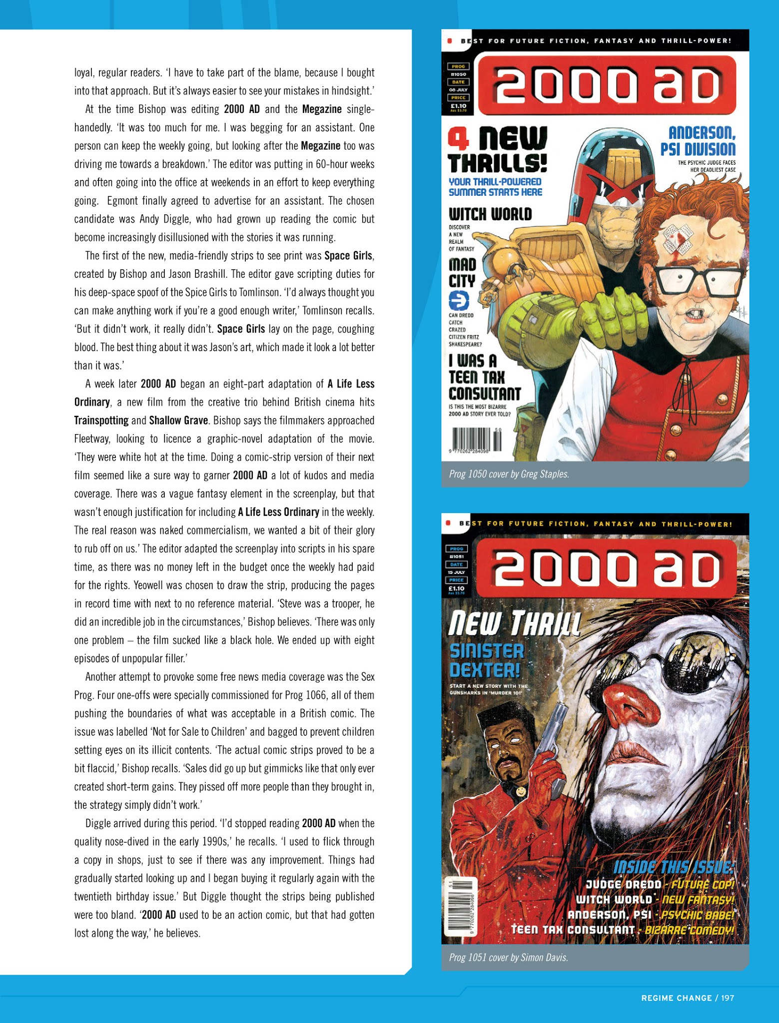 Read online Thrill-Power Overload: Forty Years of 2000 AD: Revised, Updated and Expanded! comic -  Issue # TPB (Part 2) - 99
