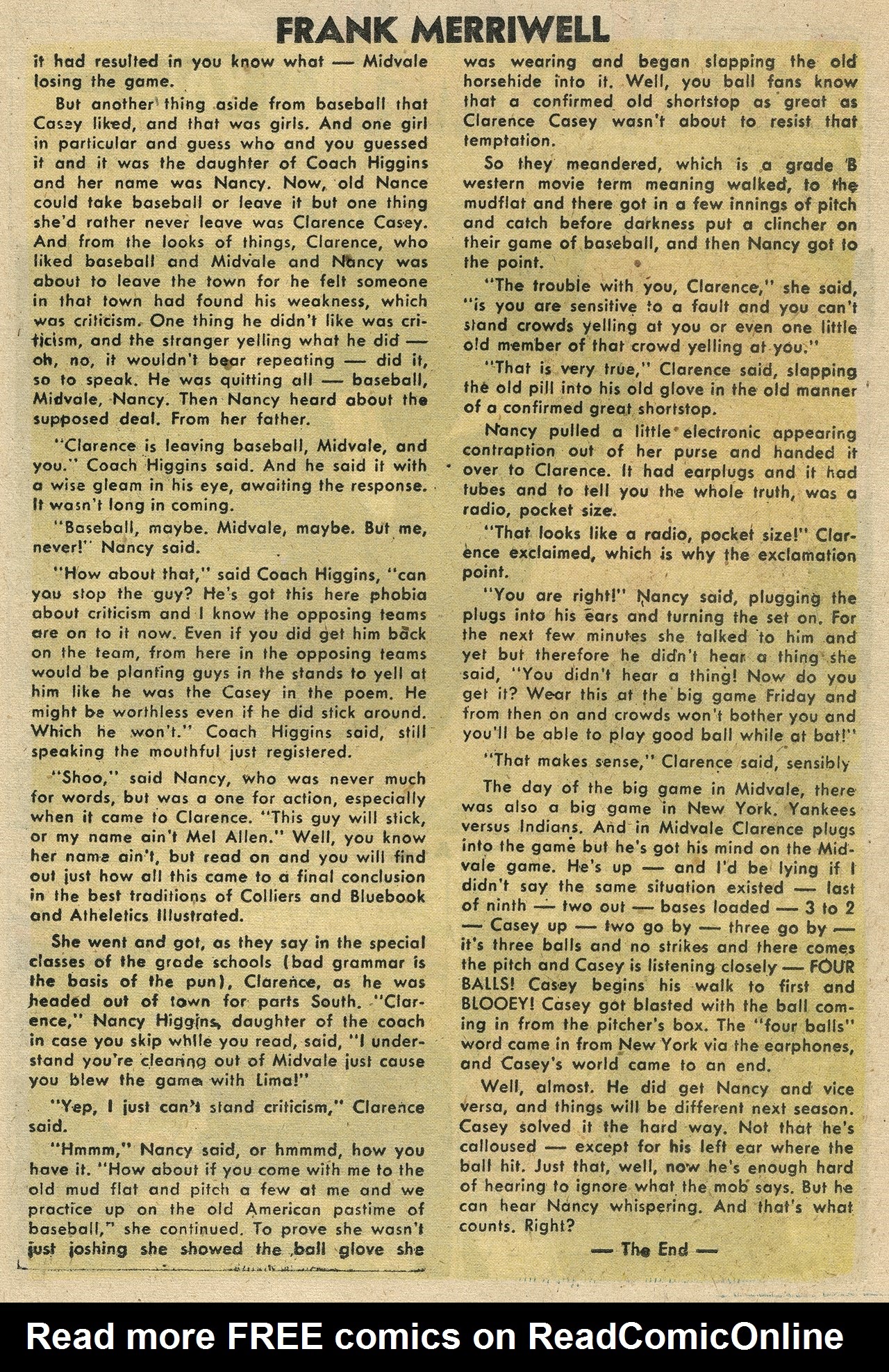 Read online Frank Merriwell At Yale comic -  Issue #1 - 19