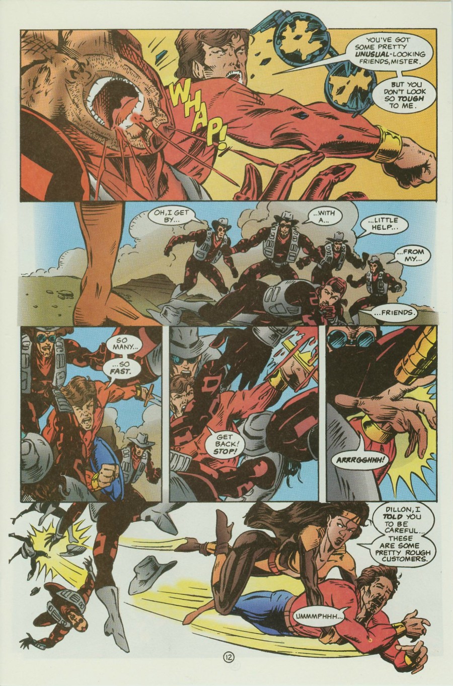 Read online Ex-Mutants comic -  Issue #13 - 15