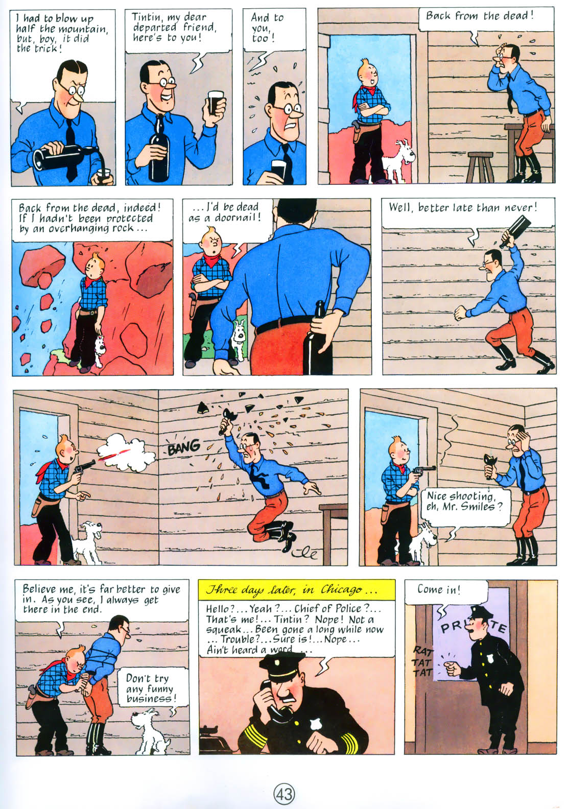 Read online The Adventures of Tintin comic -  Issue #3 - 46
