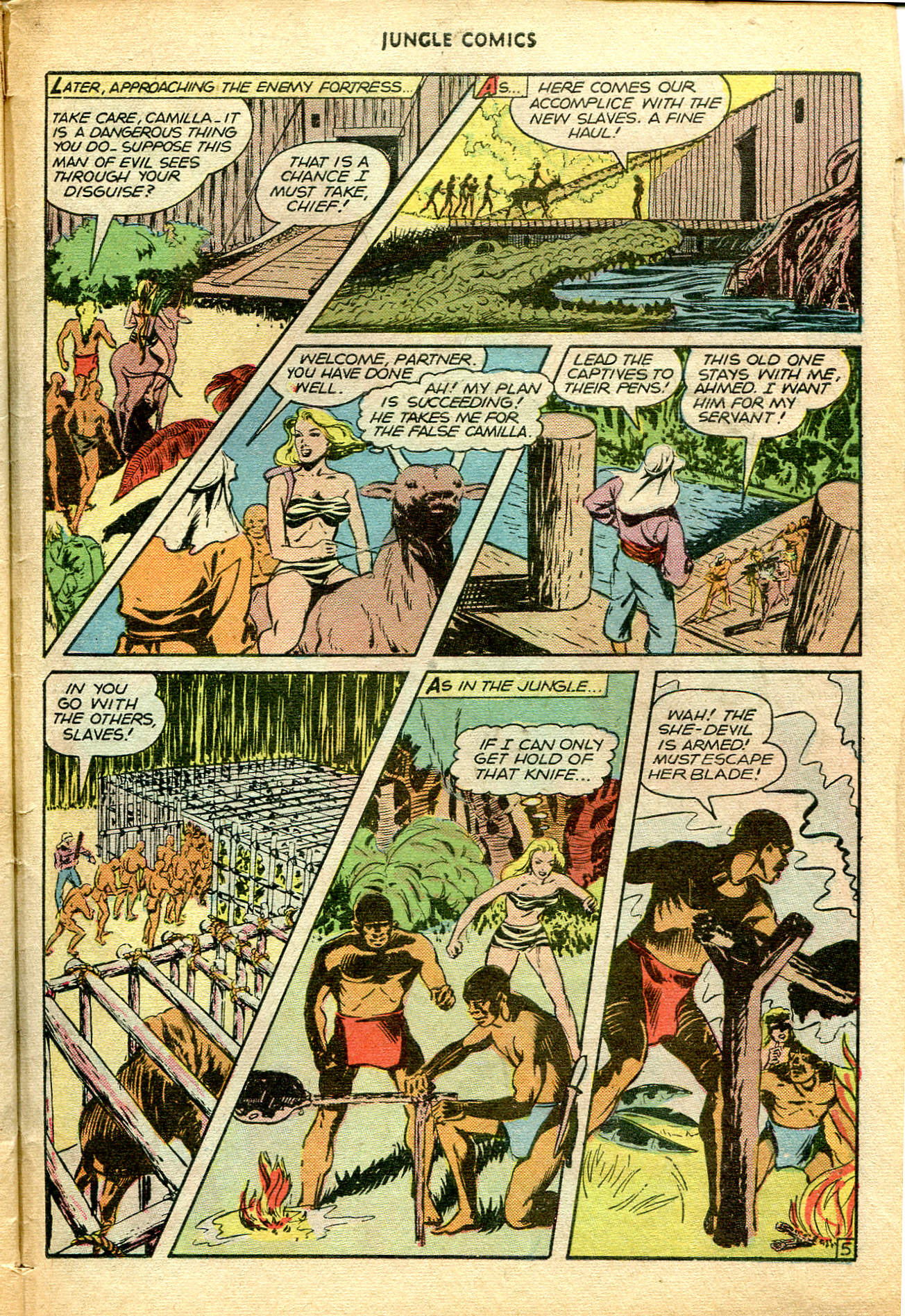 Read online Jungle Comics comic -  Issue #82 - 47