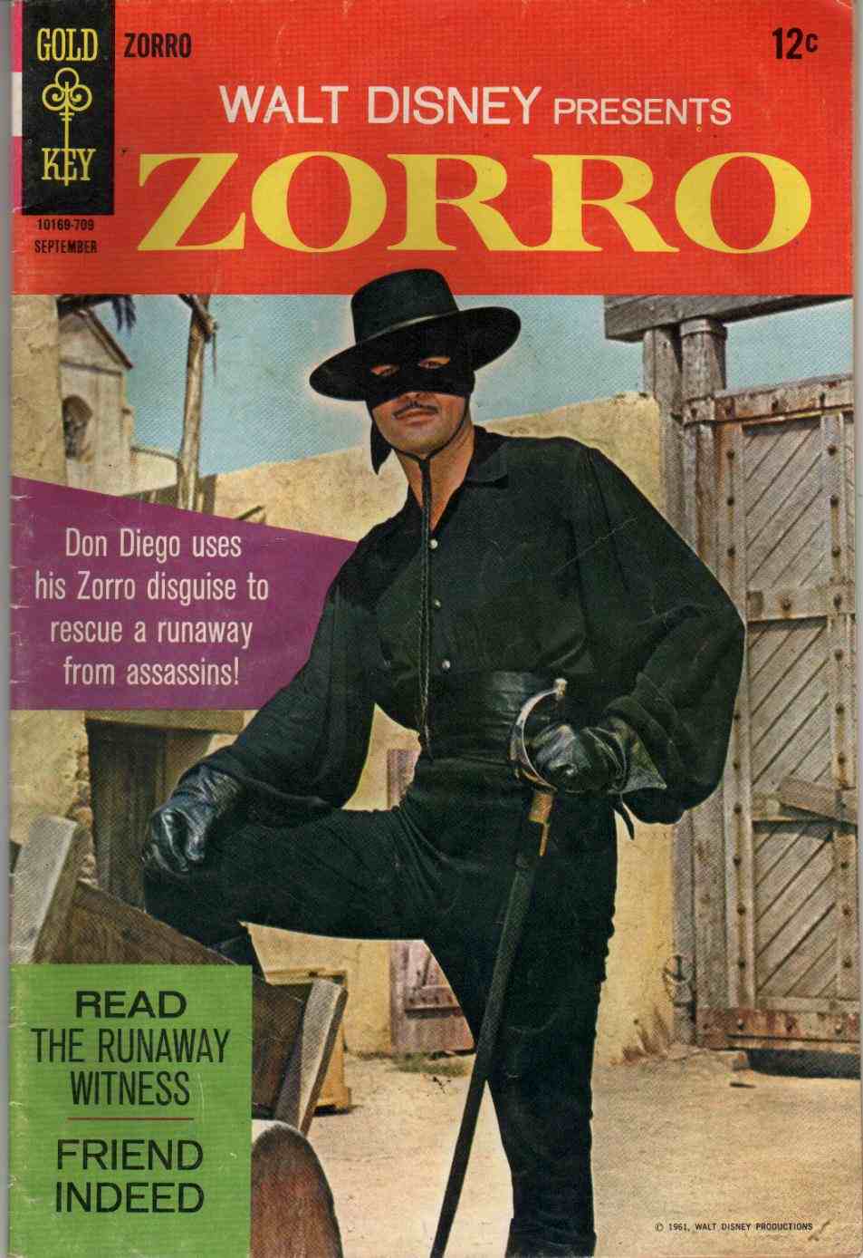 Read online Zorro (1966) comic -  Issue #7 - 1