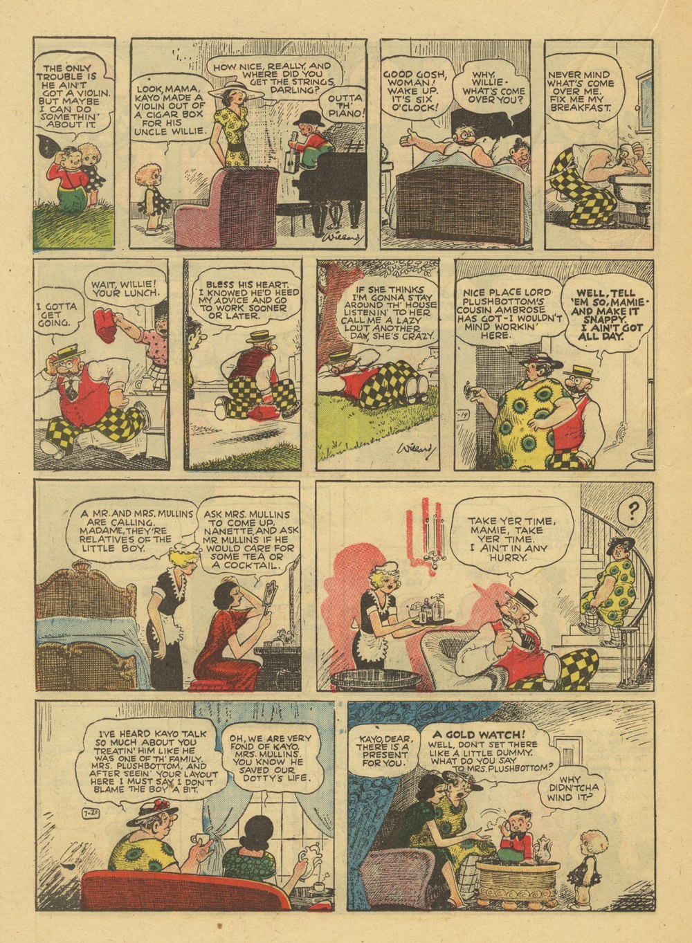 Read online Four Color Comics comic -  Issue #31 - 26