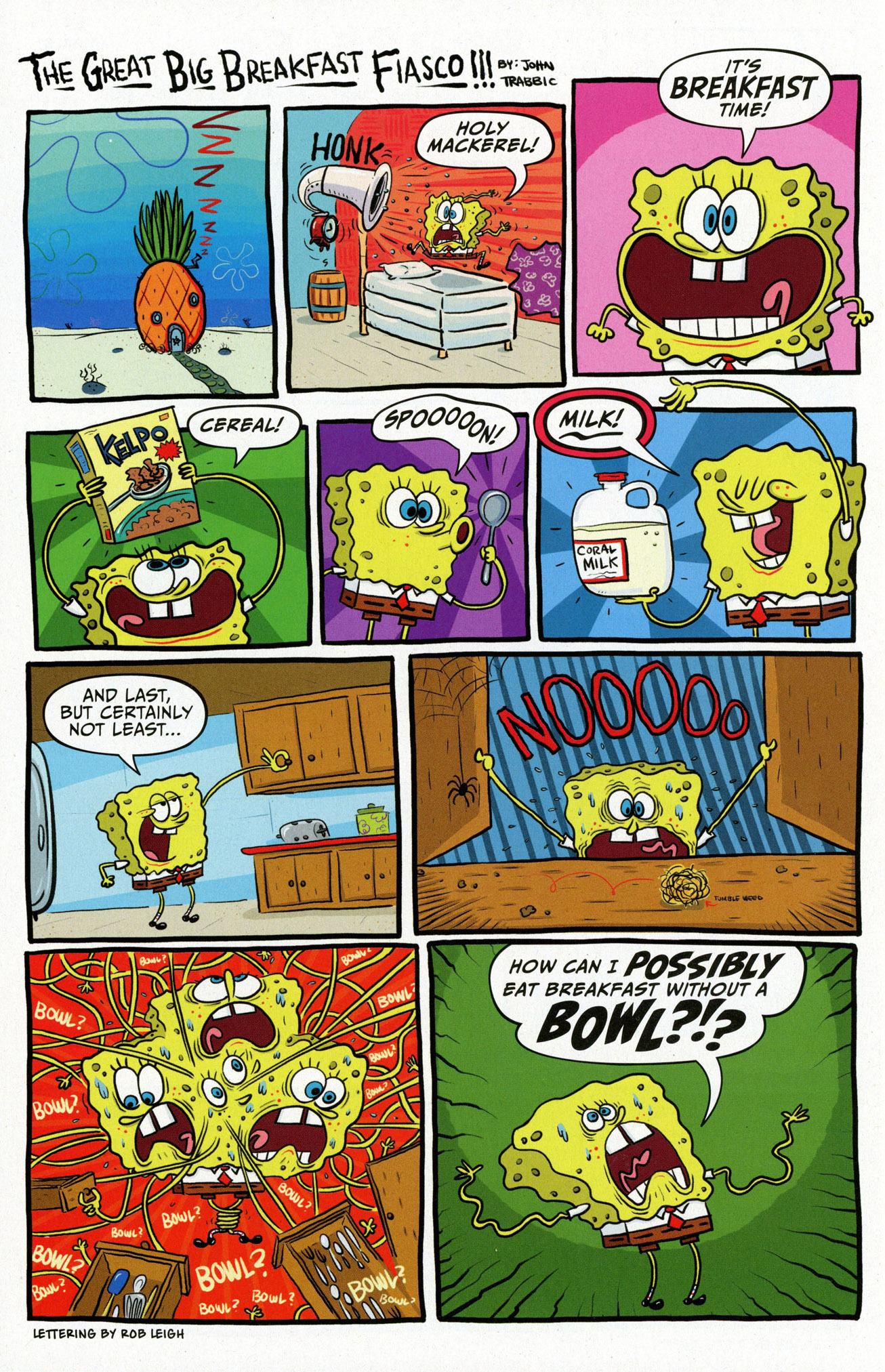 Read online SpongeBob Comics comic -  Issue #58 - 32