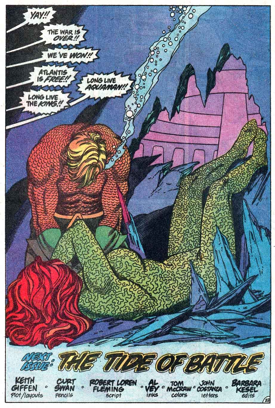 Read online Aquaman (1989) comic -  Issue #3 - 23