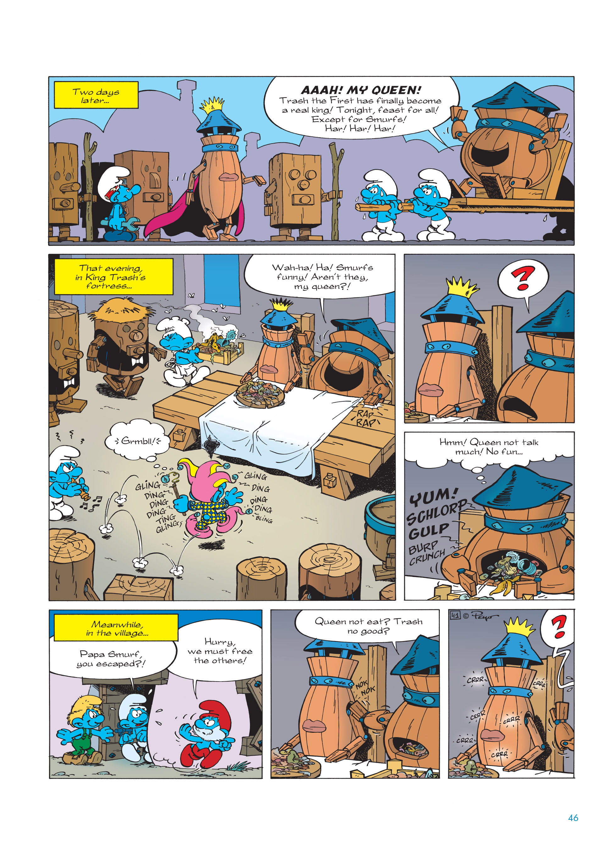 Read online The Smurfs comic -  Issue #23 - 46
