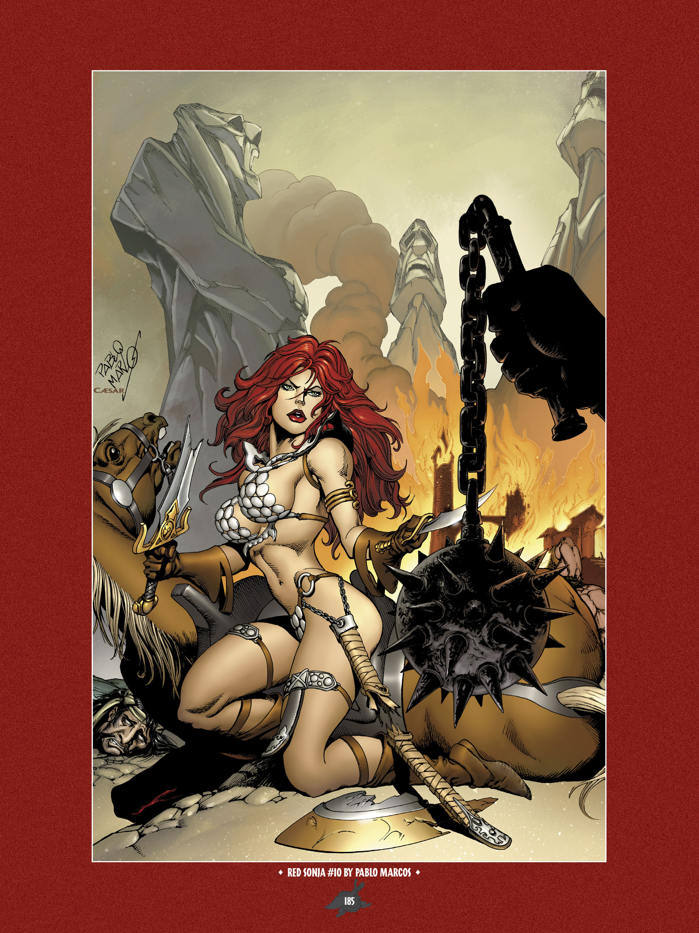 Read online The Art of Red Sonja comic -  Issue # TPB 1 (Part 2) - 78