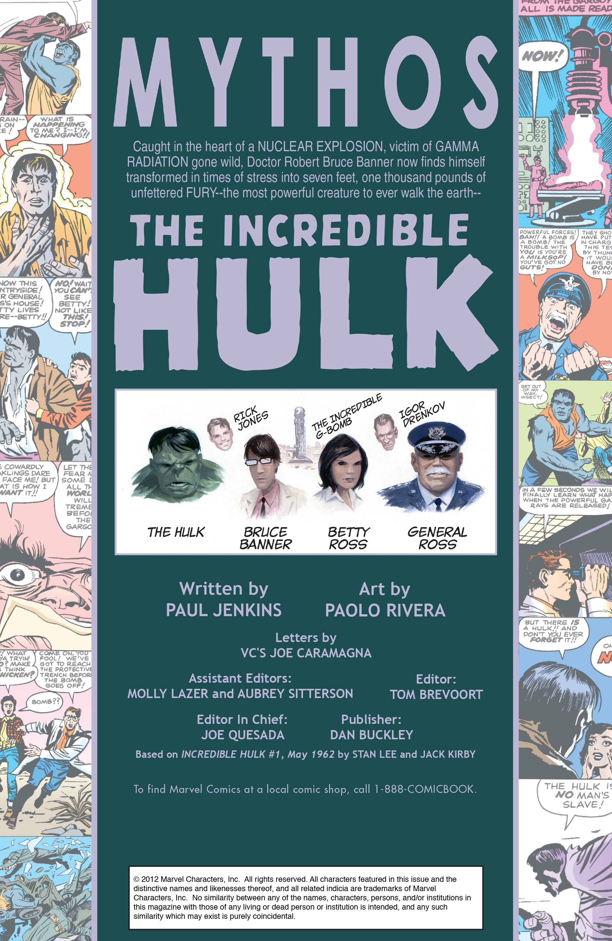 Read online Mythos: Hulk comic -  Issue # Full - 2