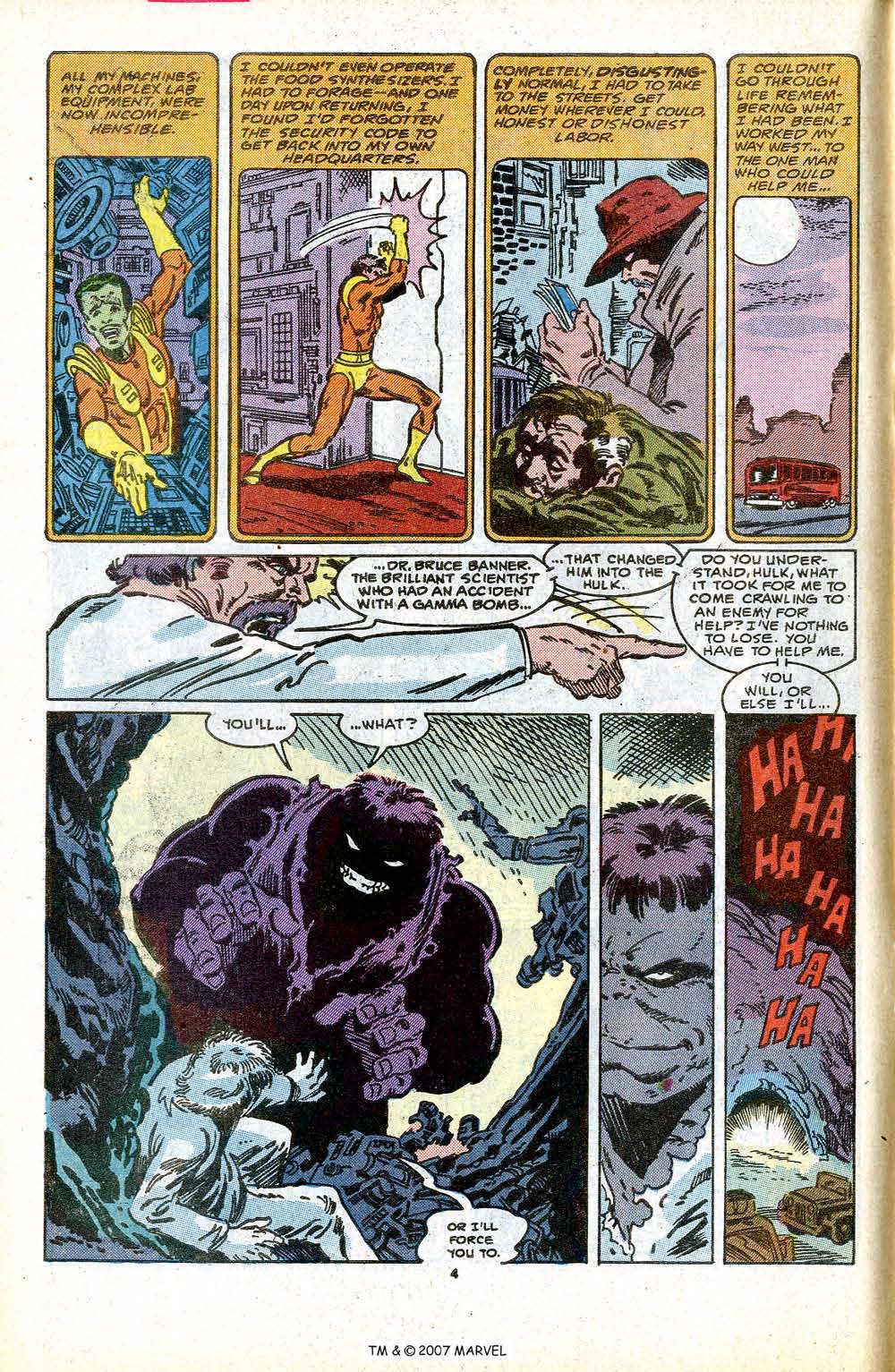 Read online The Incredible Hulk (1968) comic -  Issue #332 - 6