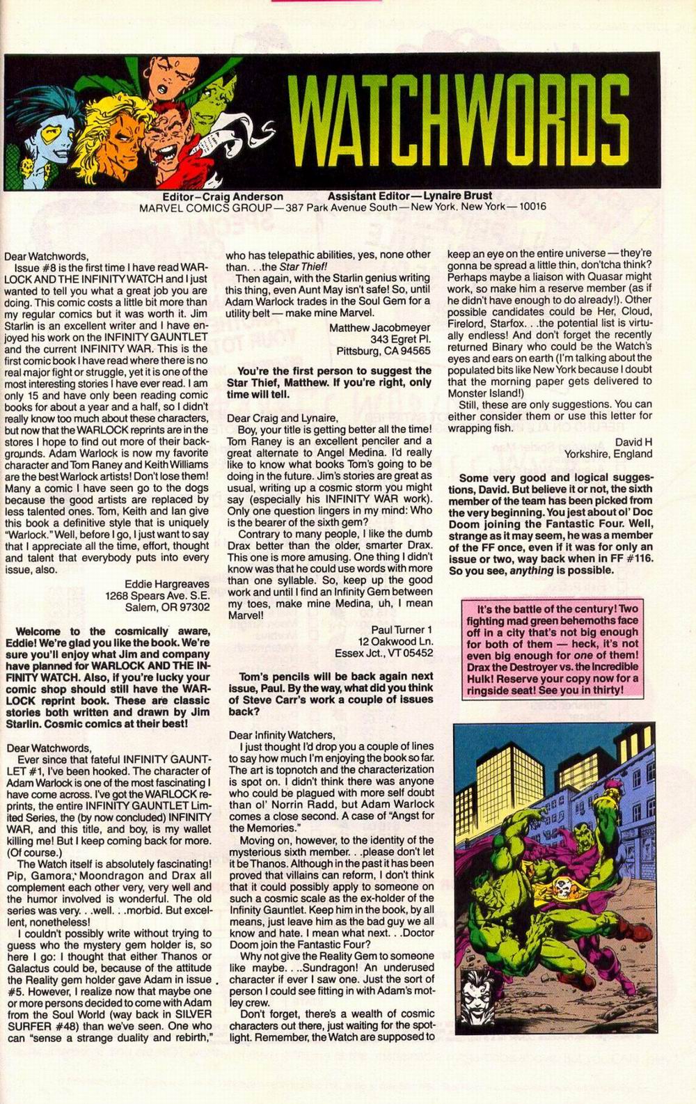 Read online Warlock and the Infinity Watch comic -  Issue #12 - 24