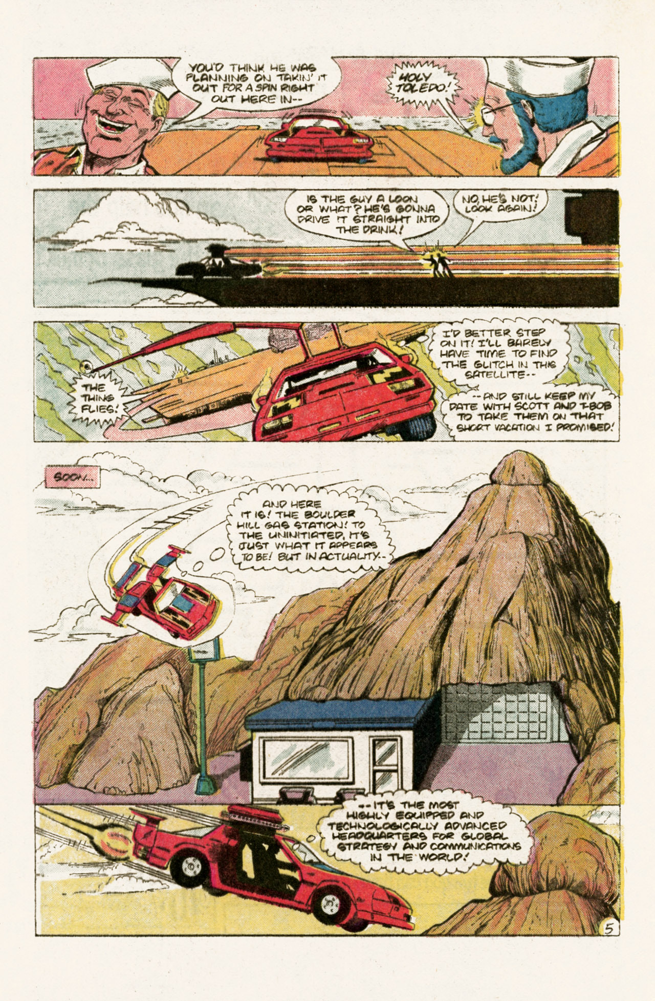 Read online MASK comic -  Issue #1 - 6