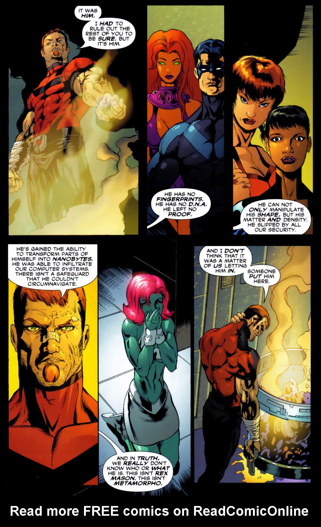 Read online Outsiders (2003) comic -  Issue #23 - 22