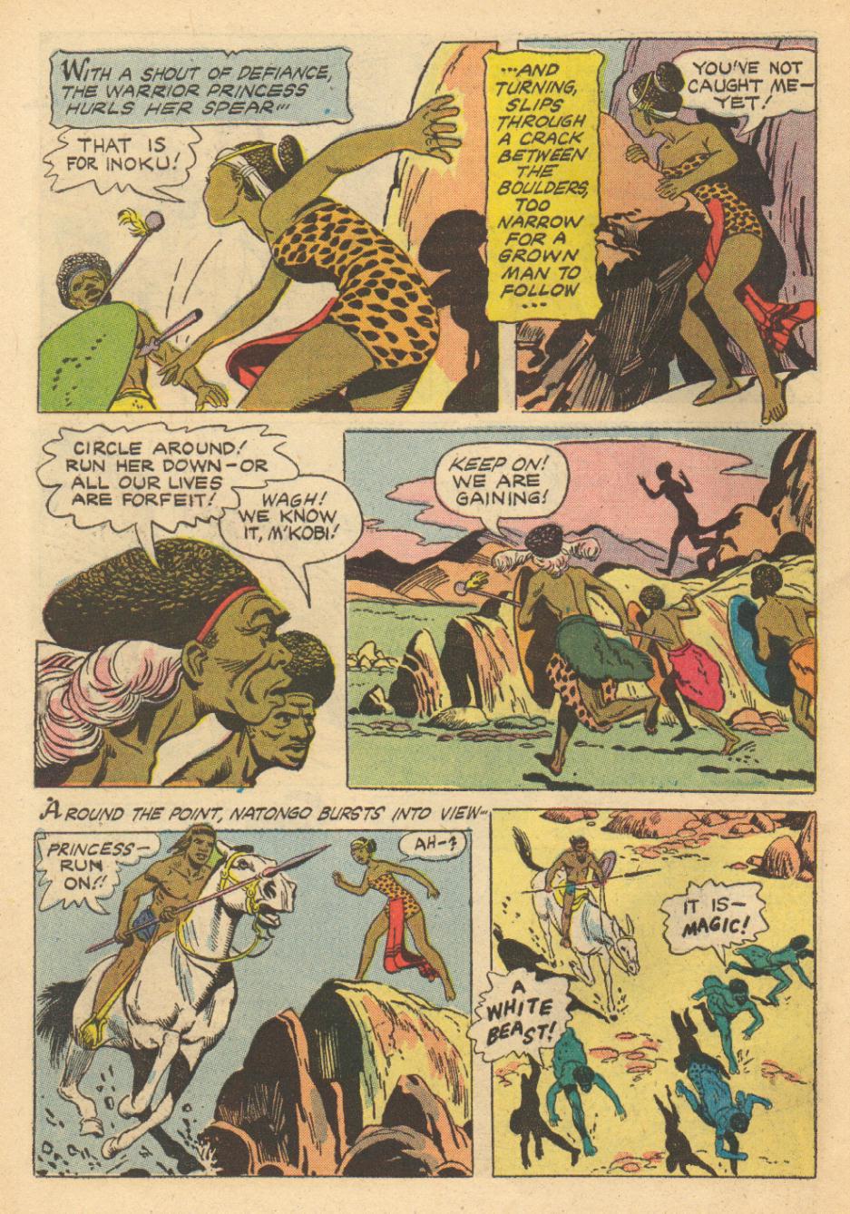 Read online Tarzan (1948) comic -  Issue #83 - 30