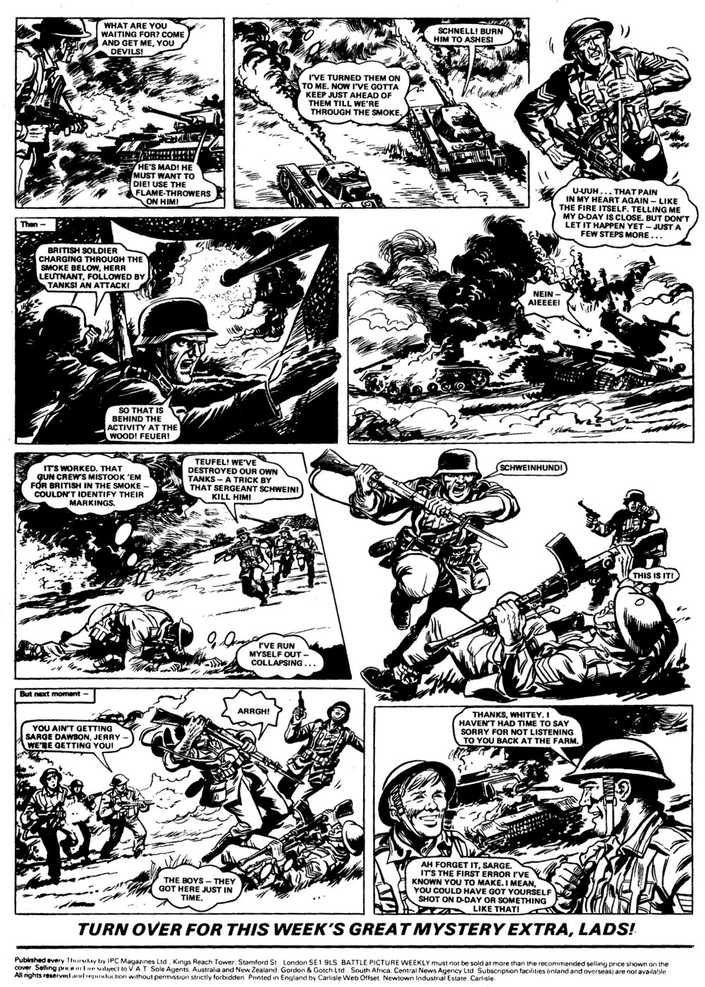 Read online Battle Picture Weekly comic -  Issue #55 - 31