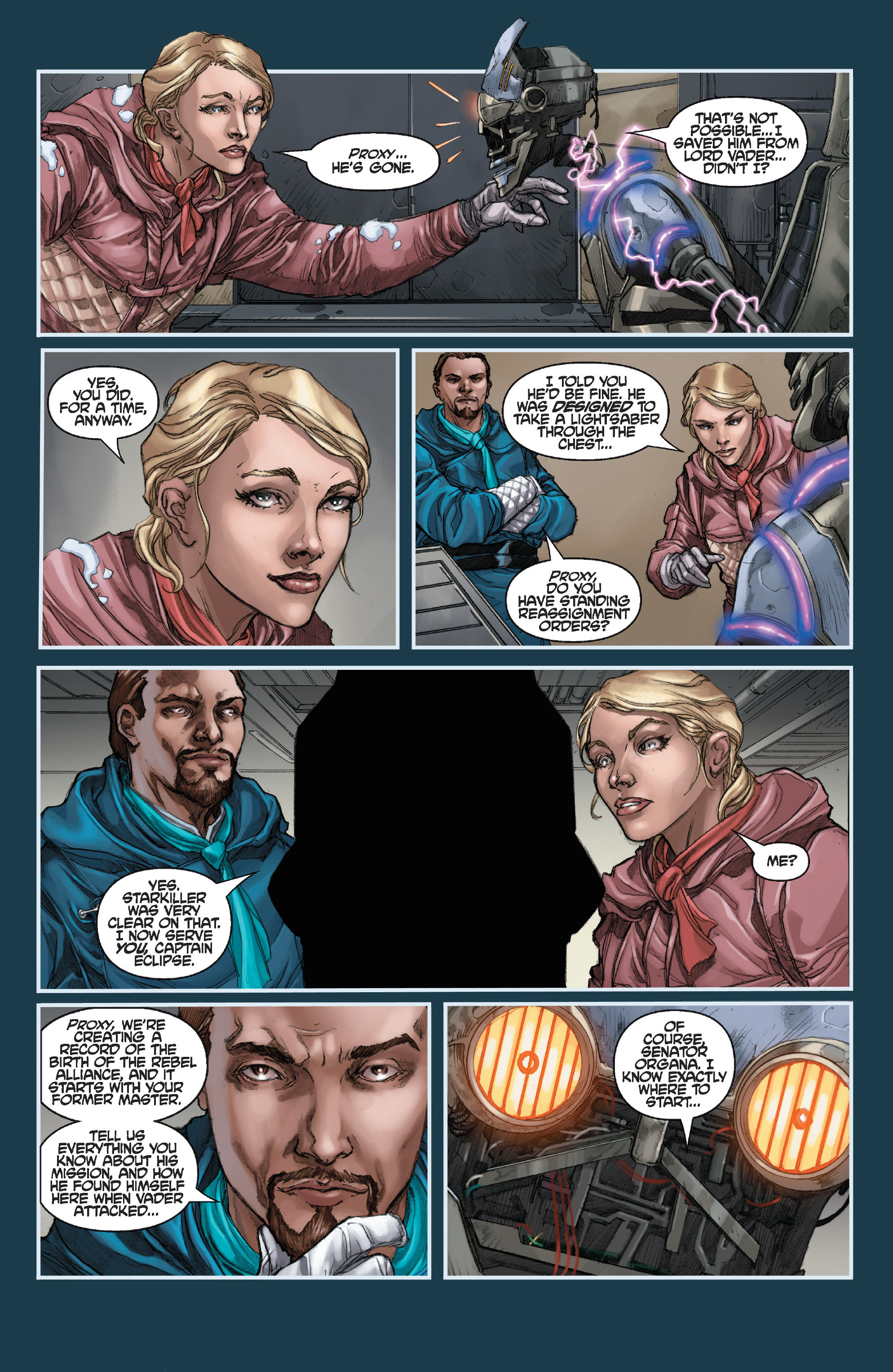 Read online Star Wars: The Force Unleashed comic -  Issue # Full - 9