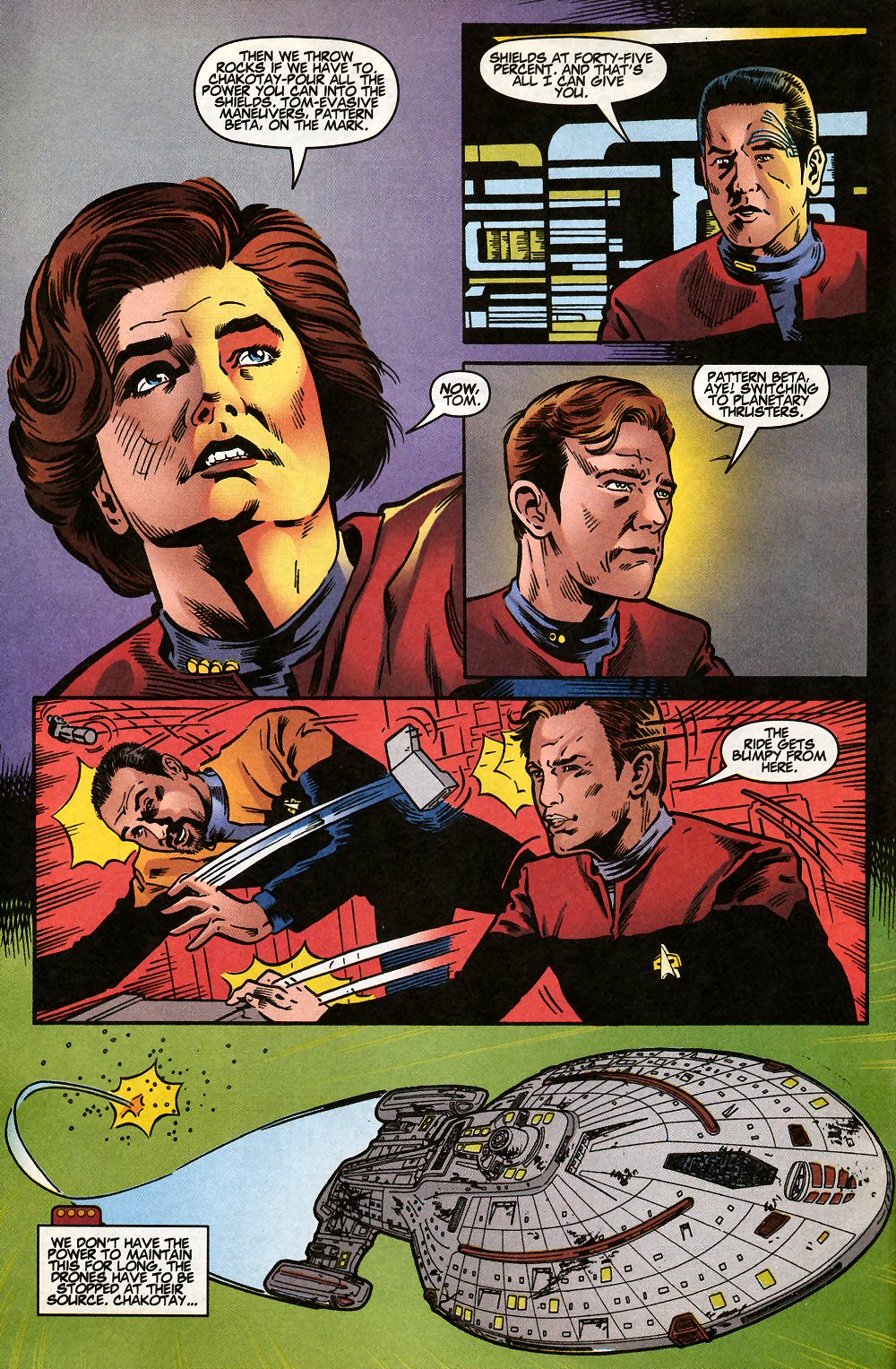 Read online Star Trek: Voyager--Splashdown comic -  Issue #4 - 6