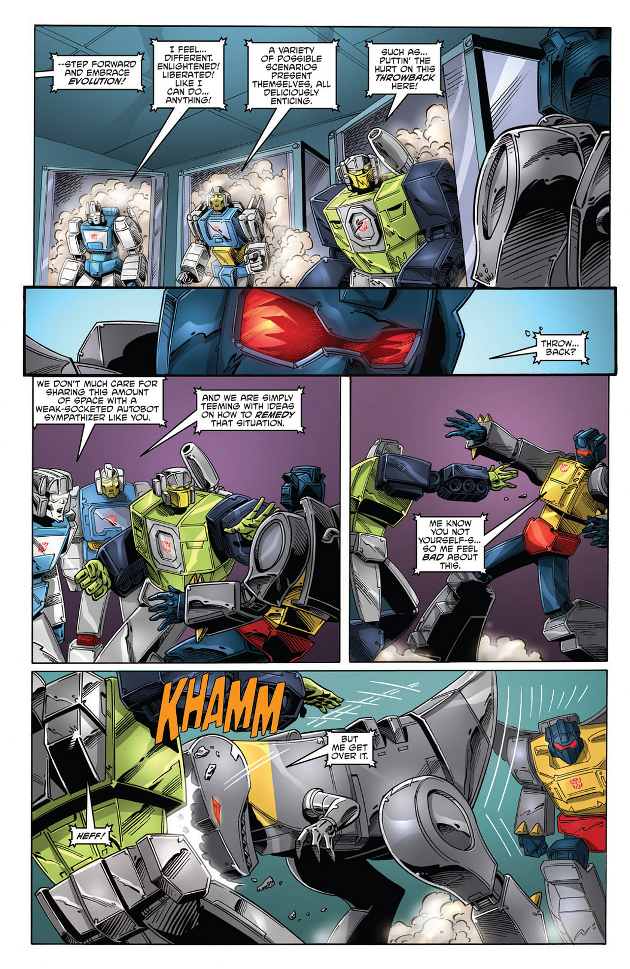 Read online The Transformers: Regeneration One comic -  Issue #87 - 6