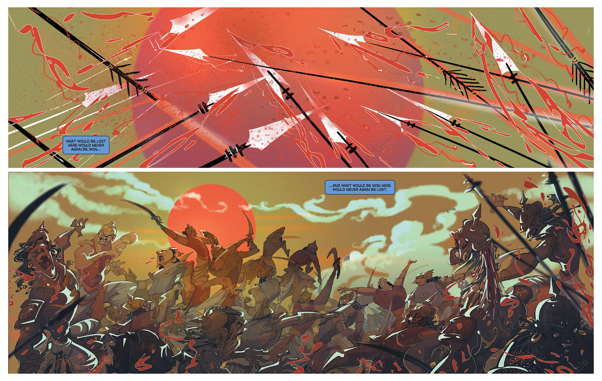 Read online Krishna: A Journey Within comic -  Issue # TPB (Part 2) - 44