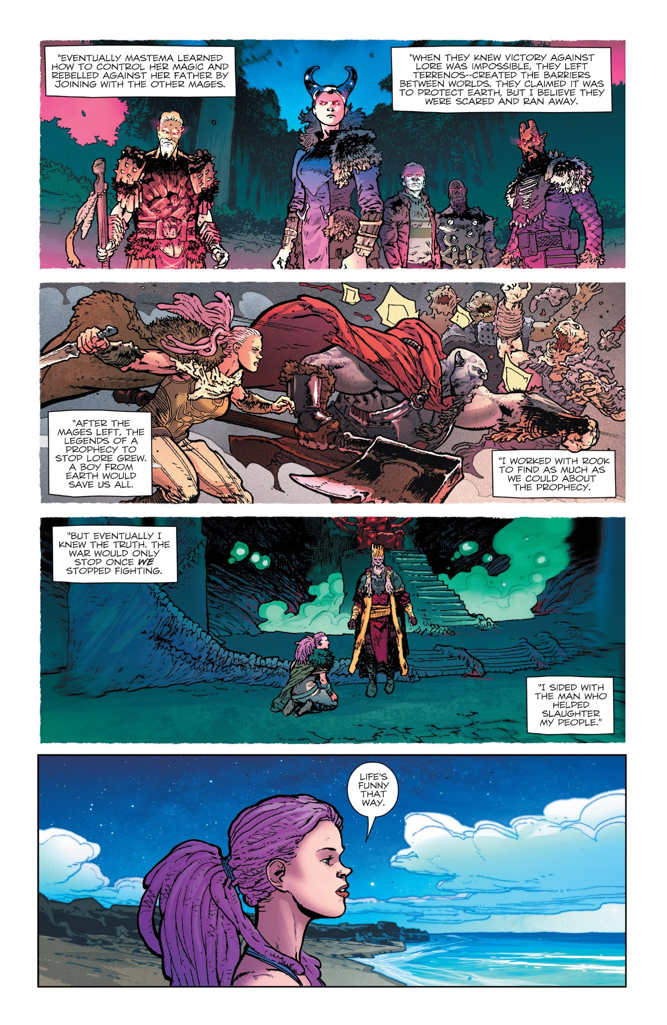 Read online Birthright (2014) comic -  Issue #31 - 19