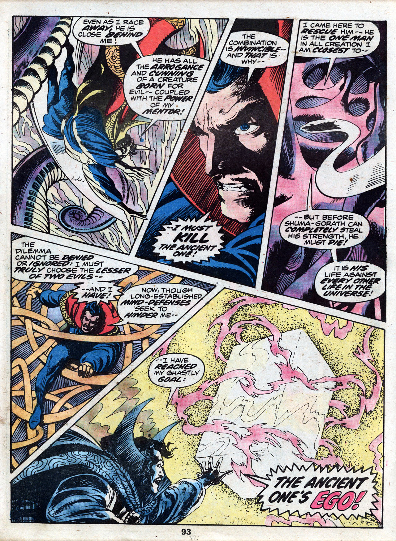 Read online Marvel Treasury Edition comic -  Issue #6 - 91