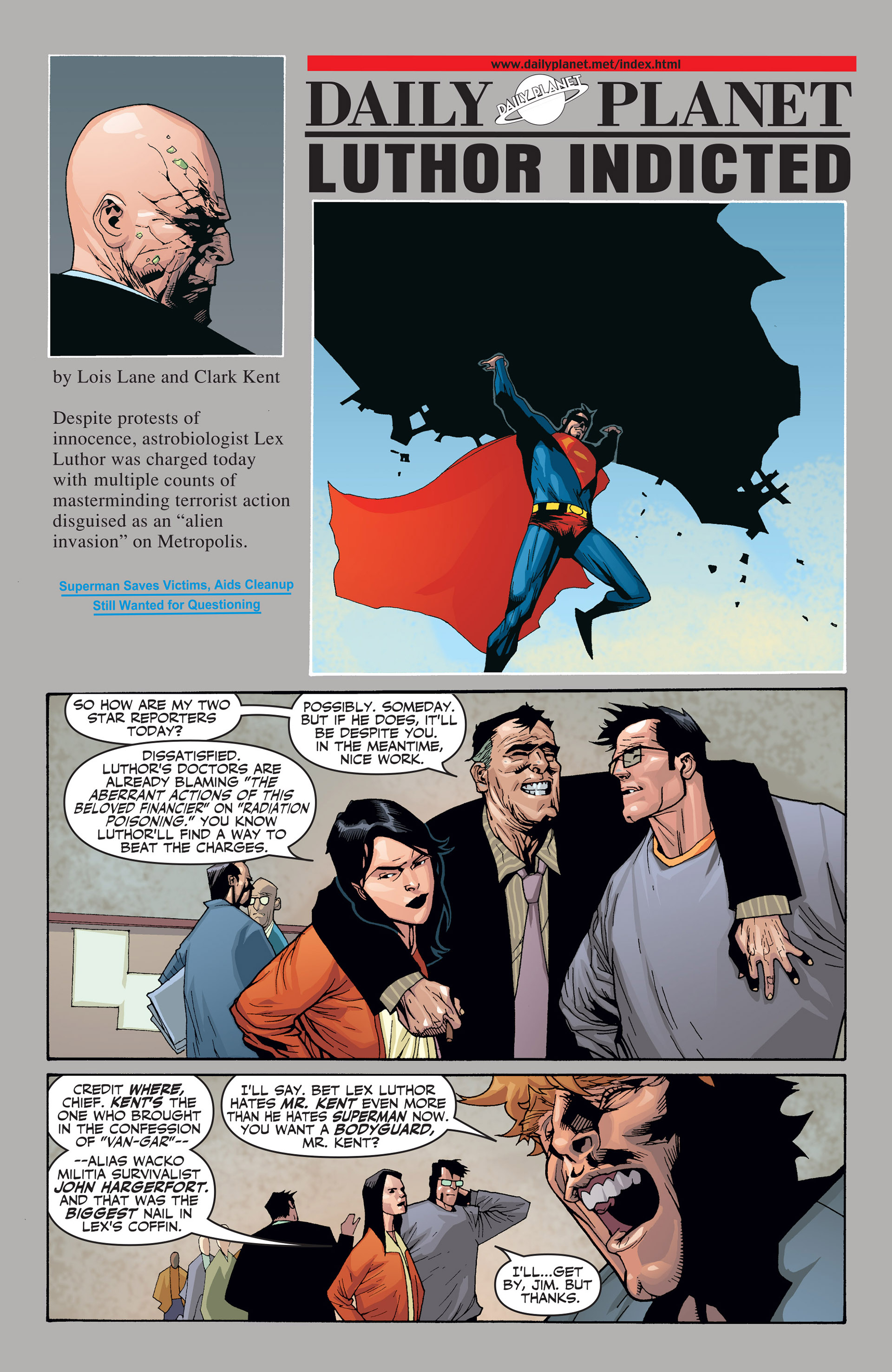 Read online Superman: Birthright (2003) comic -  Issue #12 - 23