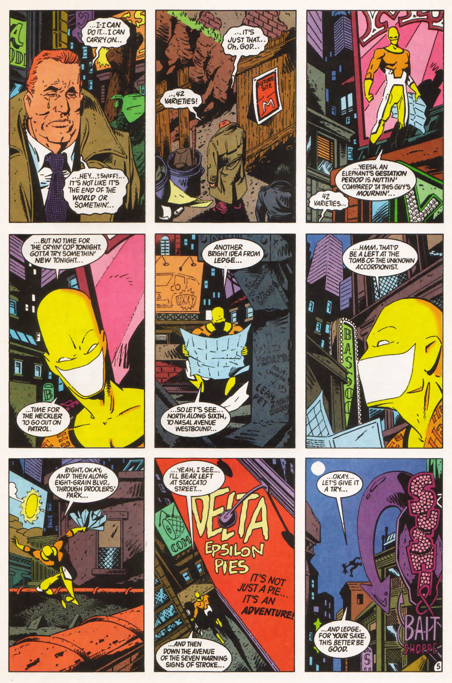 Read online Heckler comic -  Issue #4 - 6