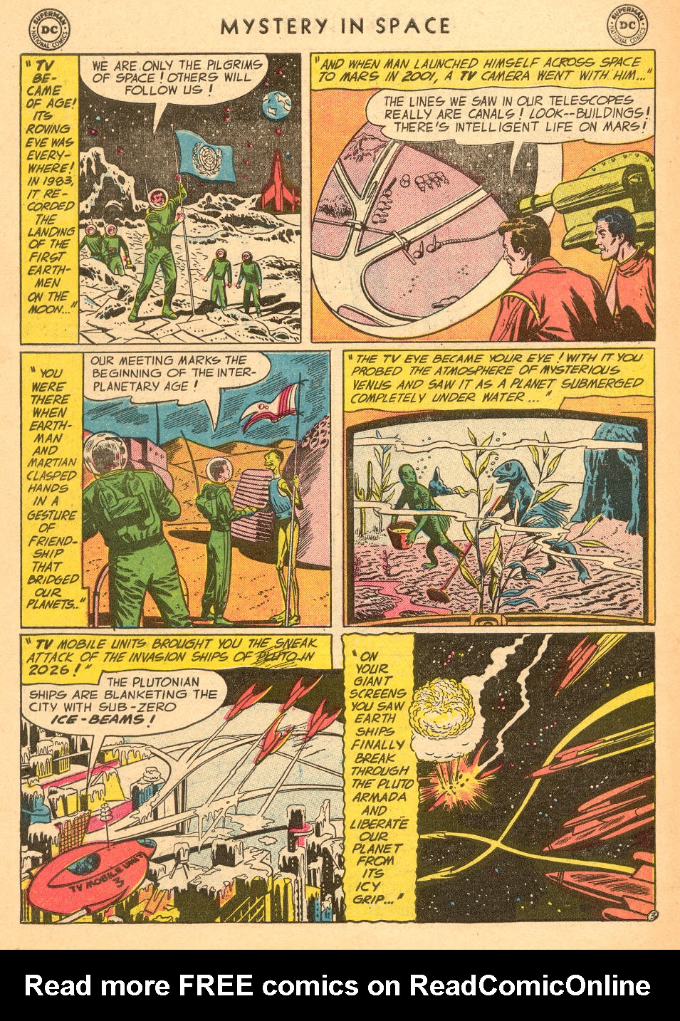 Read online Mystery in Space (1951) comic -  Issue #28 - 30