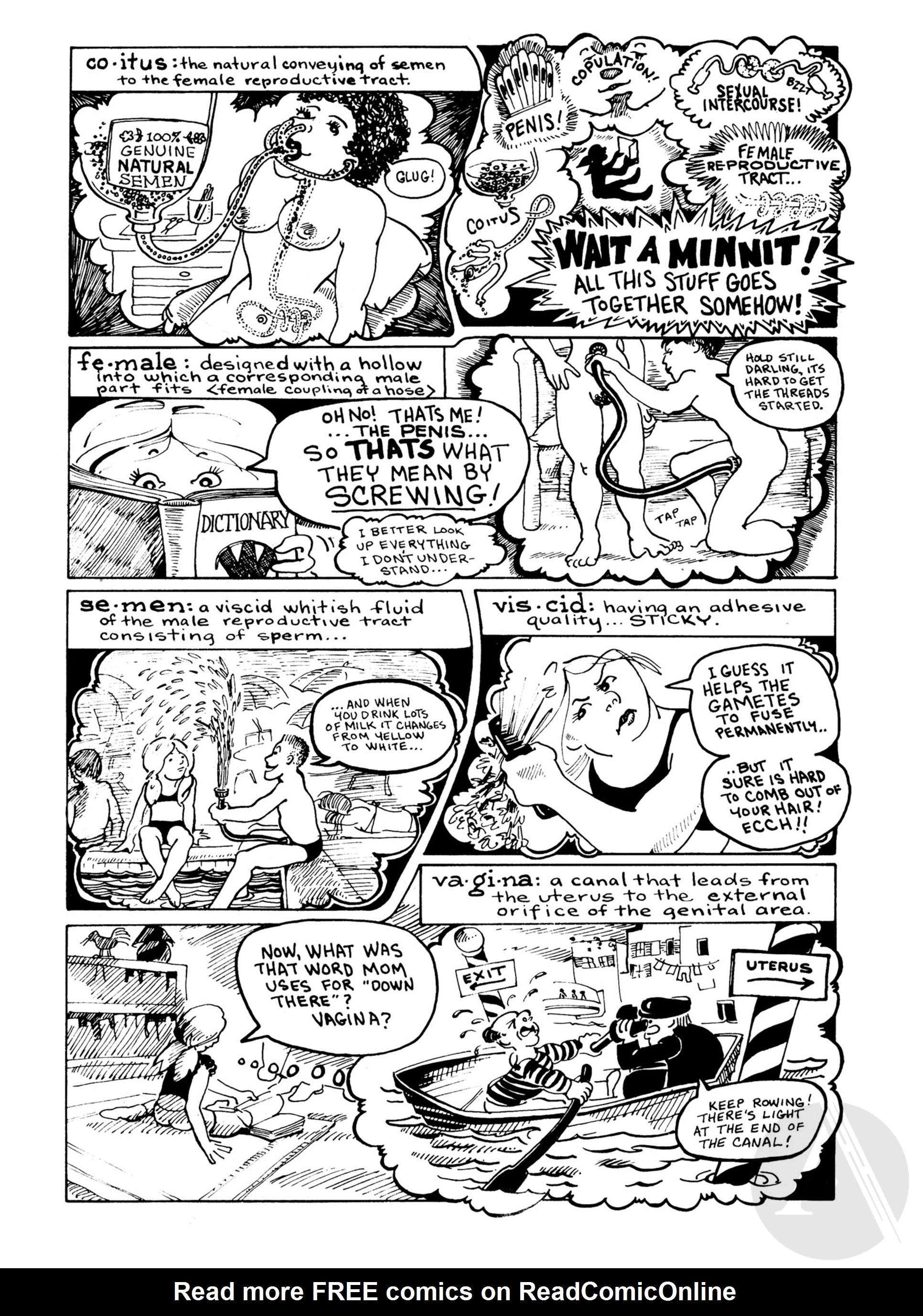 Read online Wet Satin comic -  Issue #2 - 8