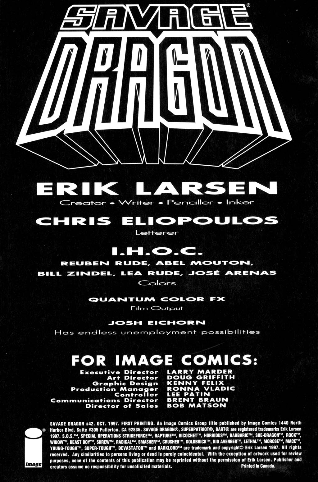 Read online The Savage Dragon (1993) comic -  Issue #42 - 2