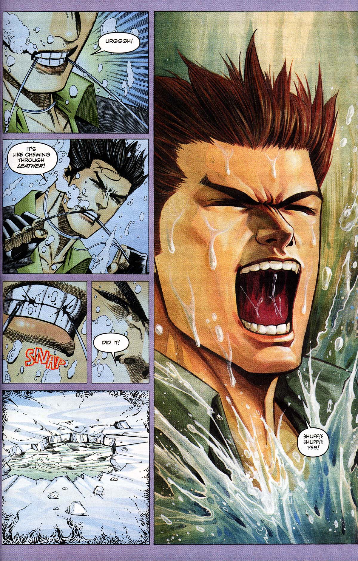 Read online Resident Evil Code: Veronica comic -  Issue #4 - 89