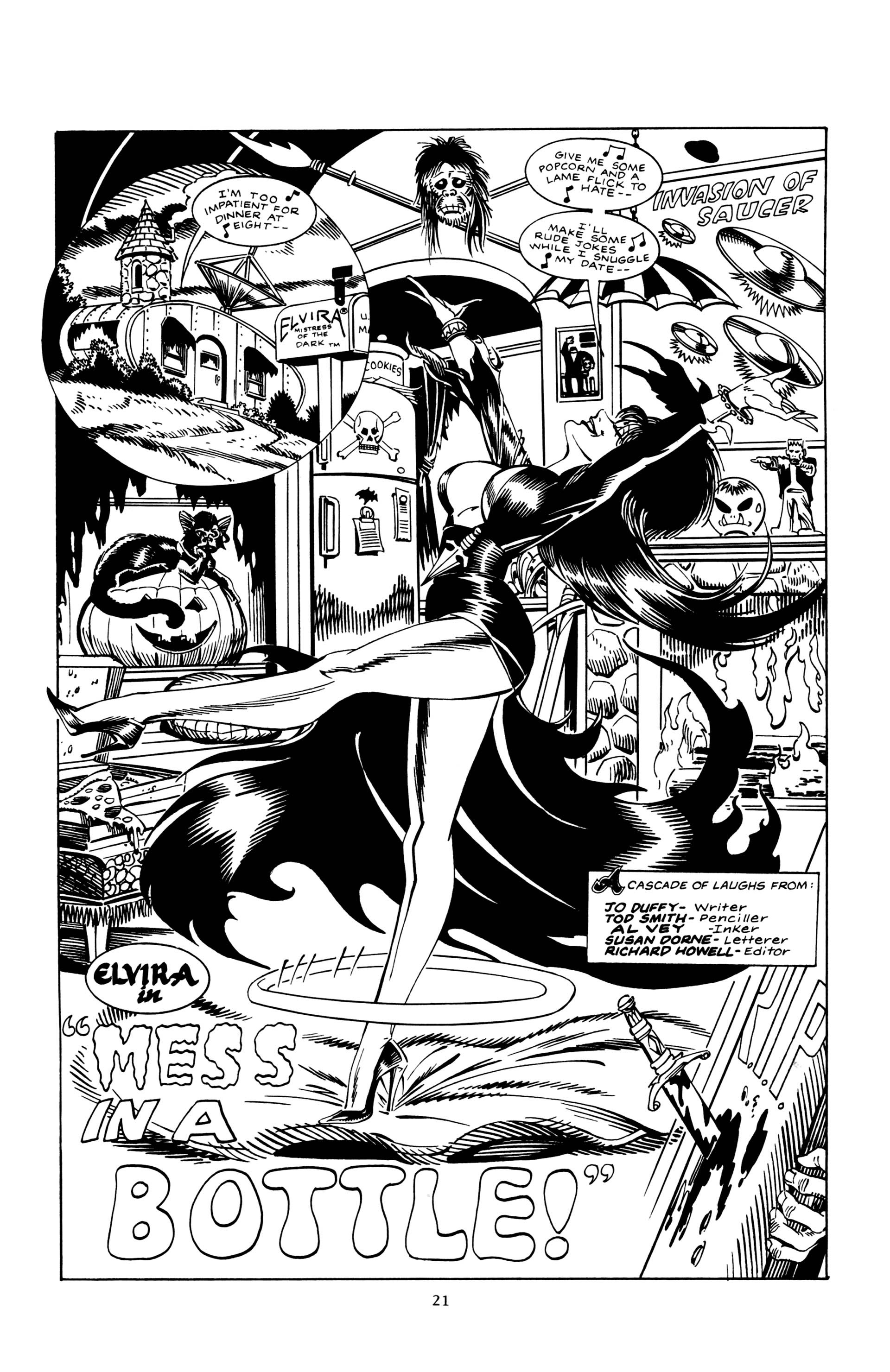 Read online Elvira, Mistress of the Dark comic -  Issue #95 - 23