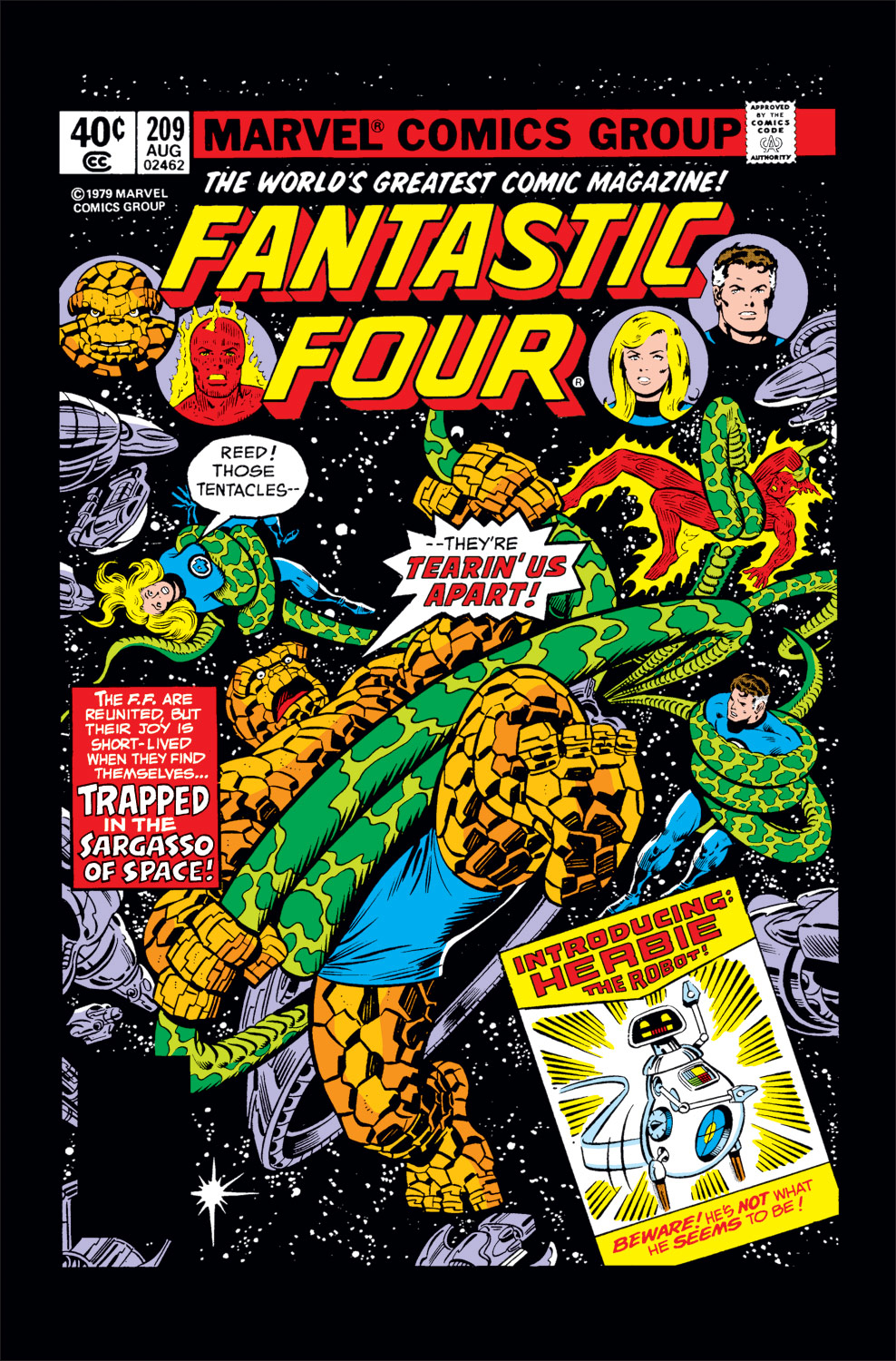 Read online Fantastic Four (1961) comic -  Issue #209 - 1