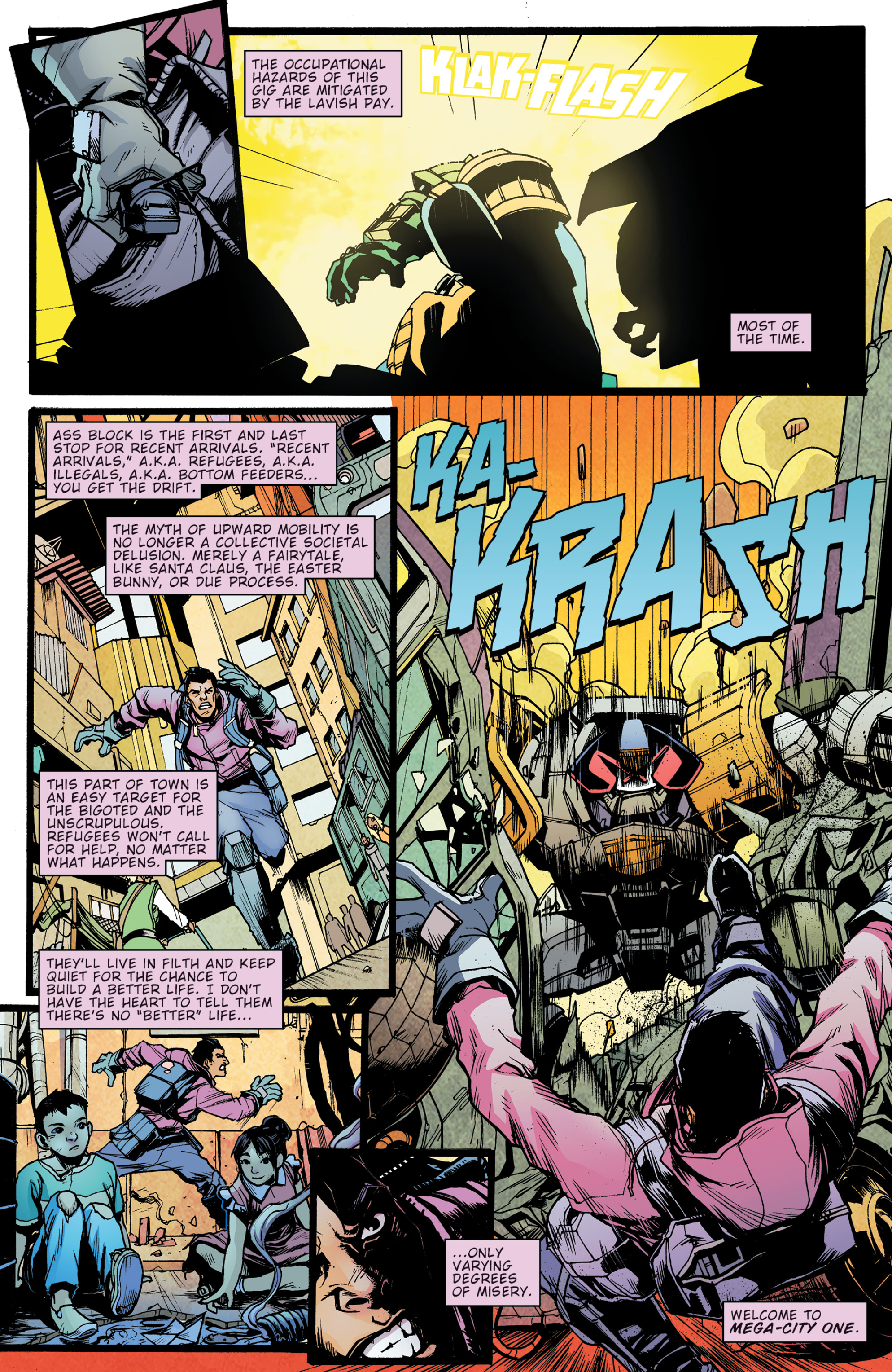 Read online Judge Dredd: False Witness comic -  Issue #1 - 8