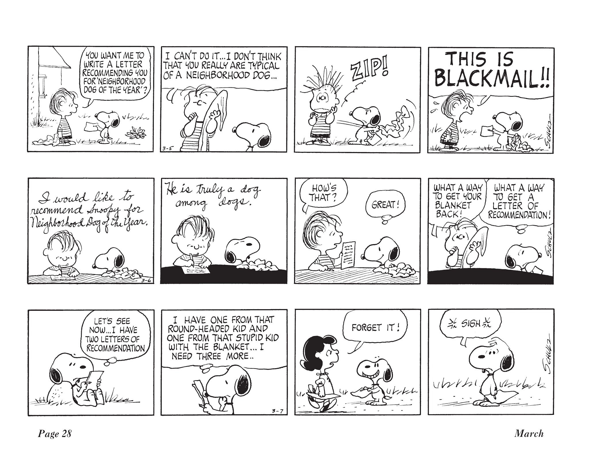 Read online The Complete Peanuts comic -  Issue # TPB 12 - 42