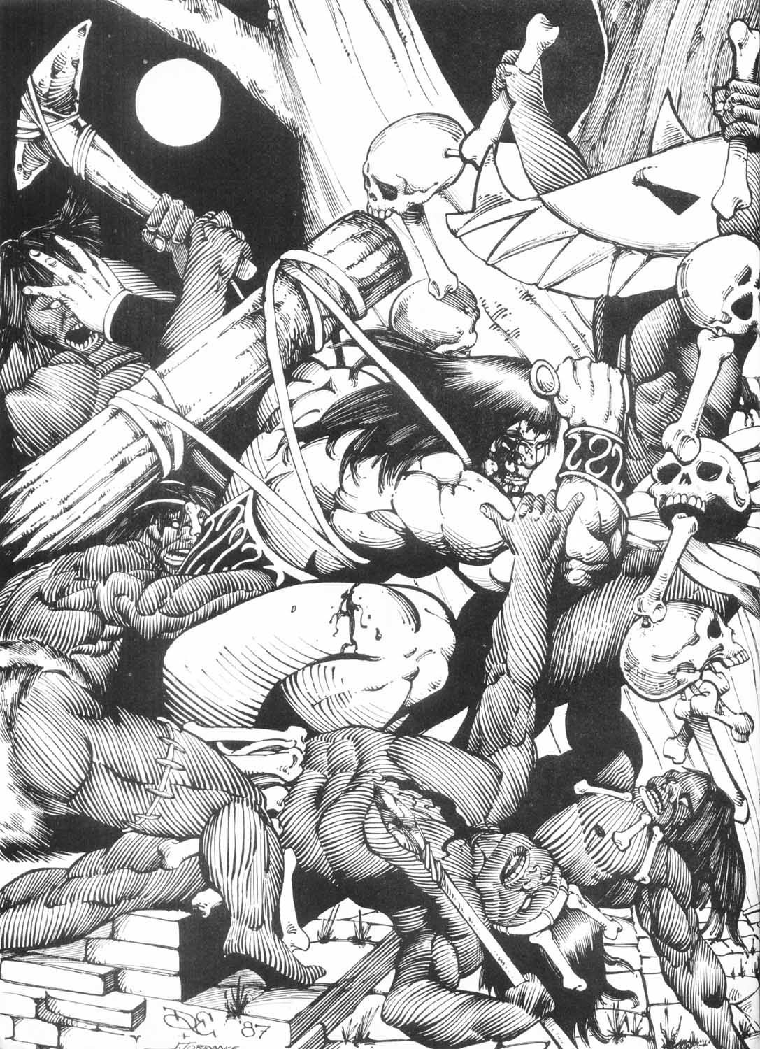 Read online The Savage Sword Of Conan comic -  Issue #155 - 63