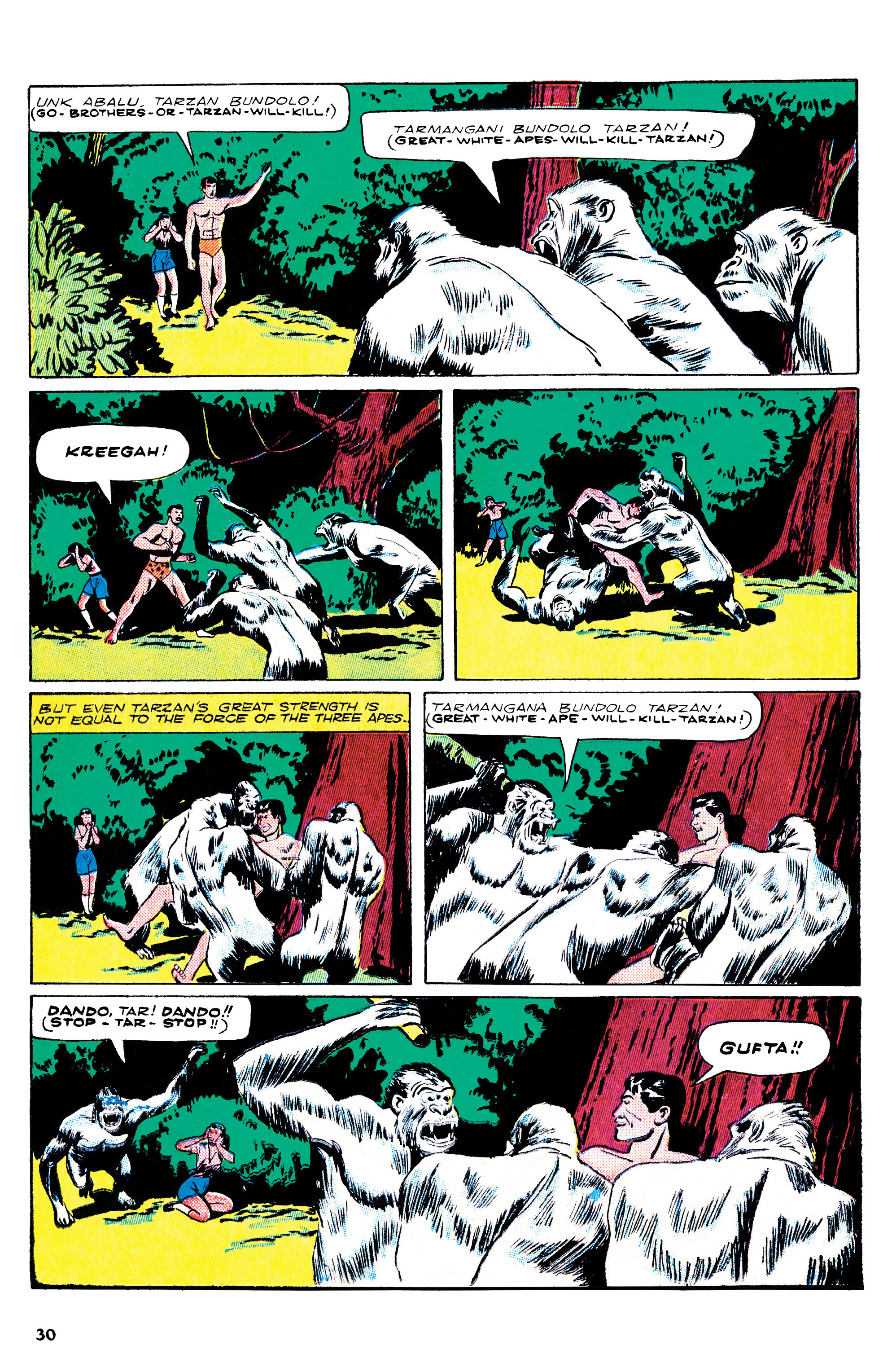 Read online Edgar Rice Burroughs Tarzan: The Jesse Marsh Years Omnibus comic -  Issue # TPB (Part 1) - 31